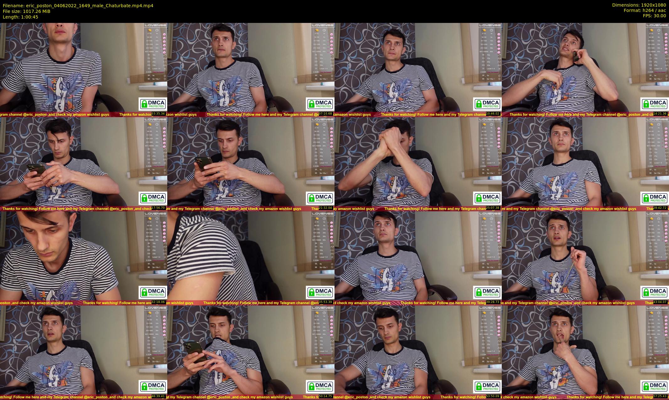 eric_poston — 61 minute Chaturbate male cam show recording, 1080p, Jun 4, 2022