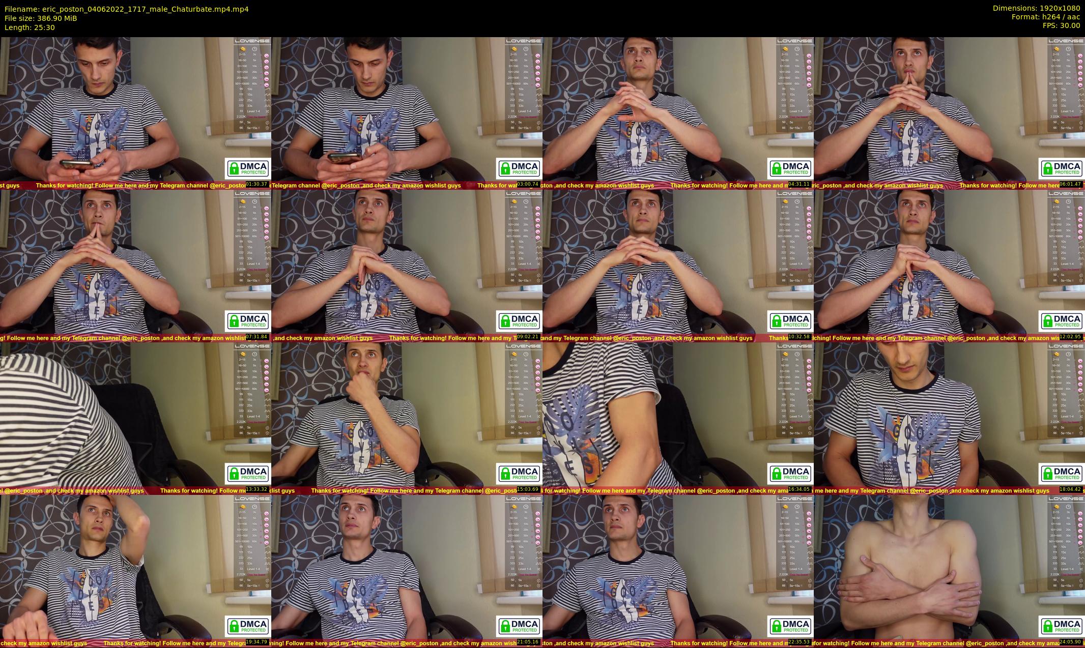 eric_poston — 26 minute Chaturbate male cam show recording, 1080p, Jun 4, 2022