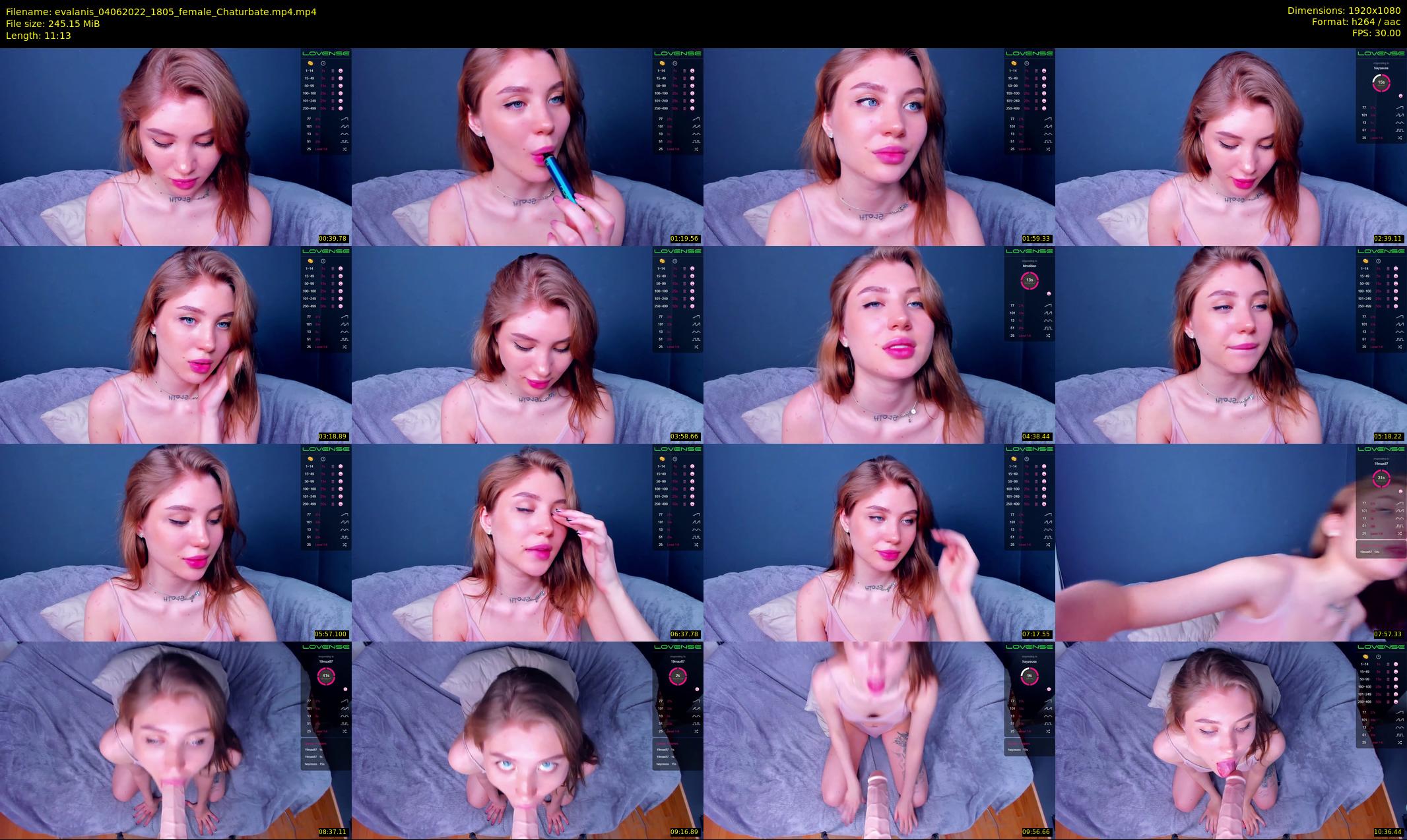 evalanis — 12 minute Chaturbate couple cam show recording, 1080p, Jun 4, 2022