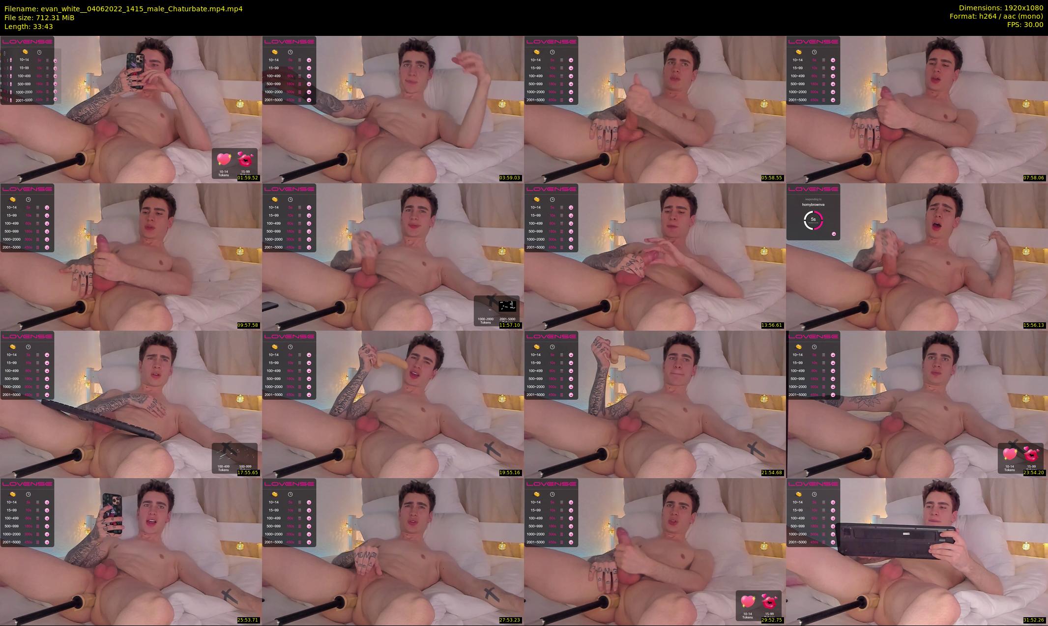 evan_white_ — 34 minute Chaturbate male cam show recording, 1080p, Jun 4, 2022