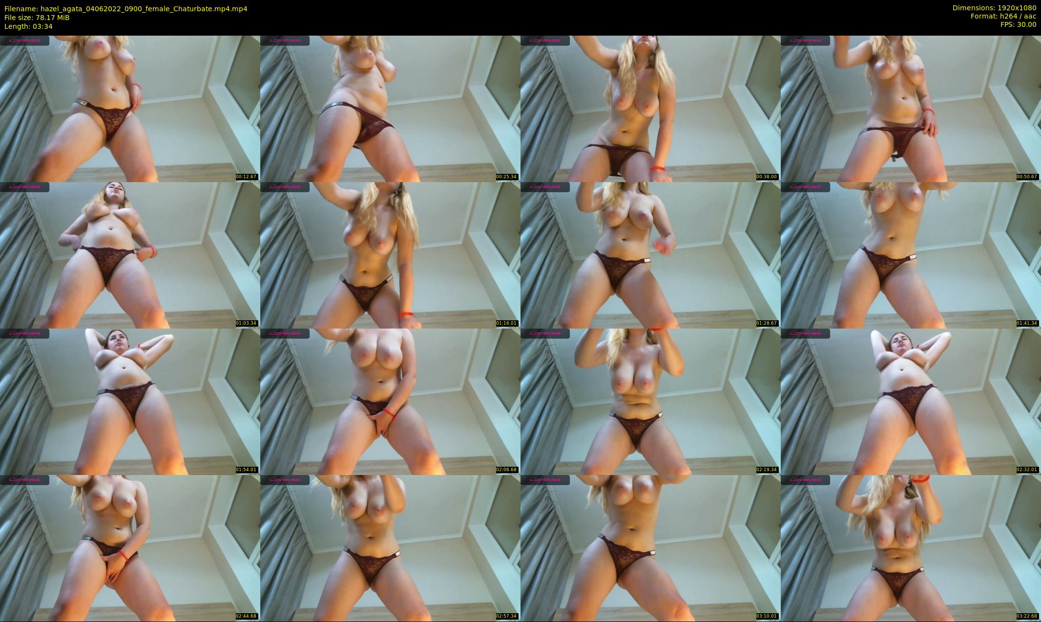 hazel_agata — 4 minute Chaturbate female cam show recording, 1080p, Jun 4, 2022