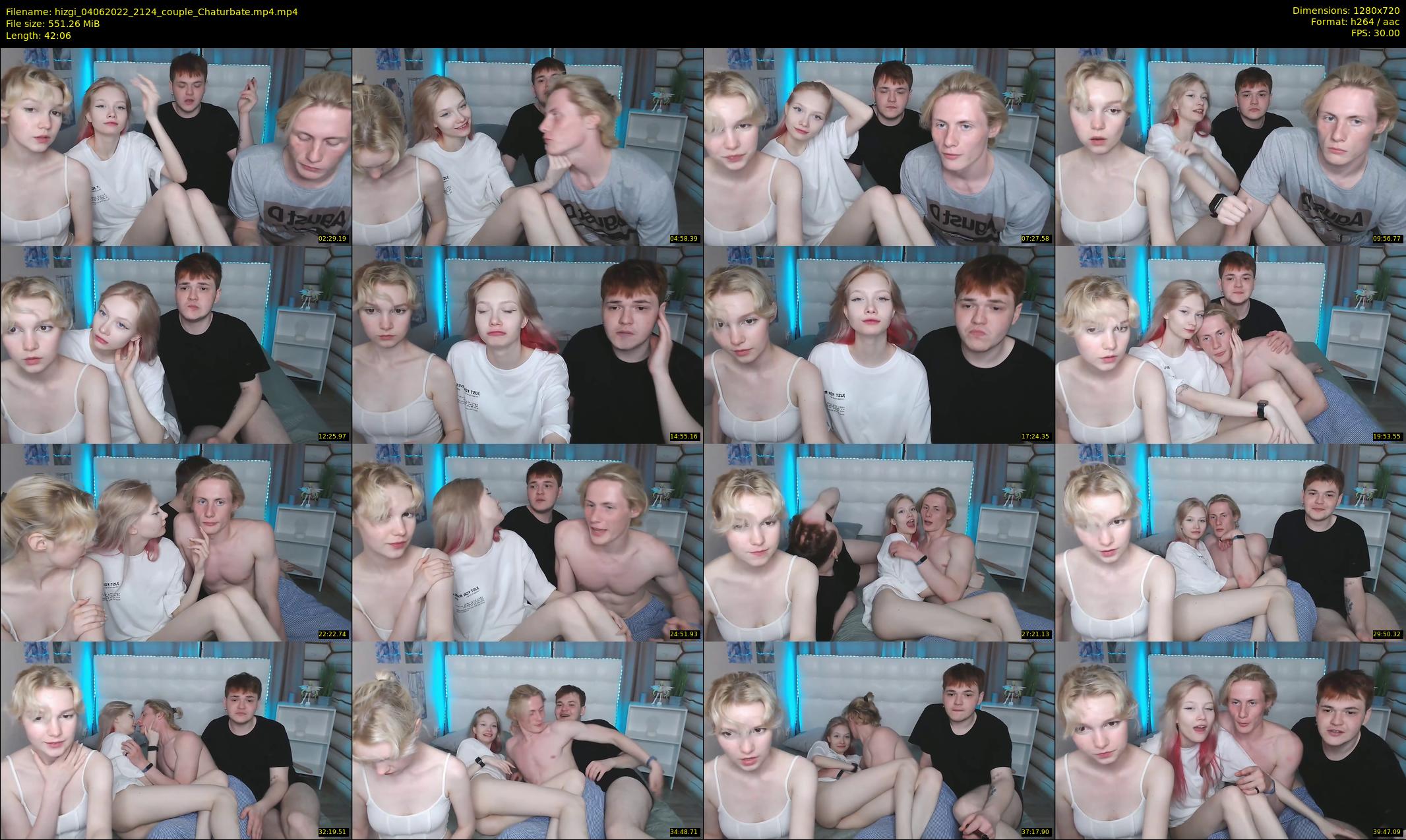 hizgi — 43 minute Chaturbate couple cam show recording, 720p, Jun 4, 2022
