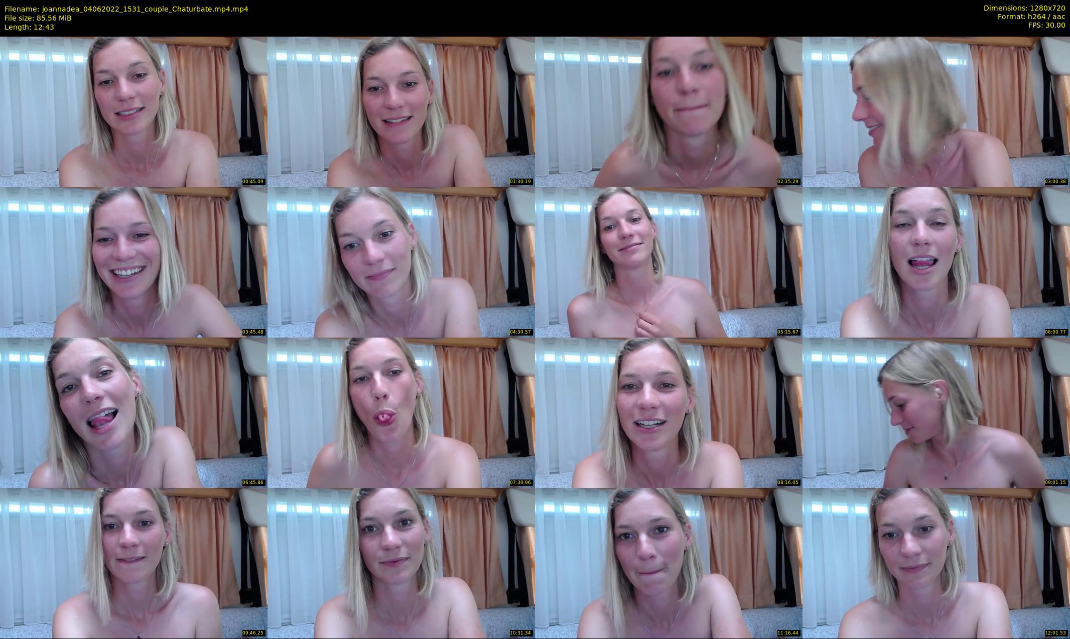 joannadea — 13 minute Chaturbate female cam show recording, 720p, Jun 4, 2022
