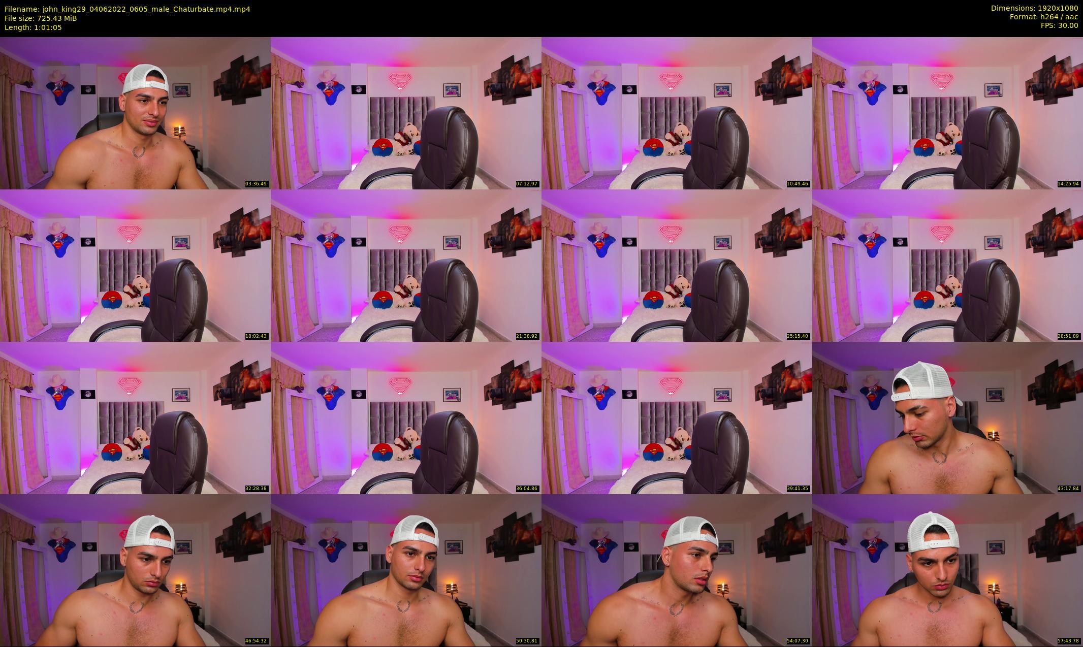 john_king29 — 62 minute Chaturbate male cam show recording, 1080p, Jun 4, 2022