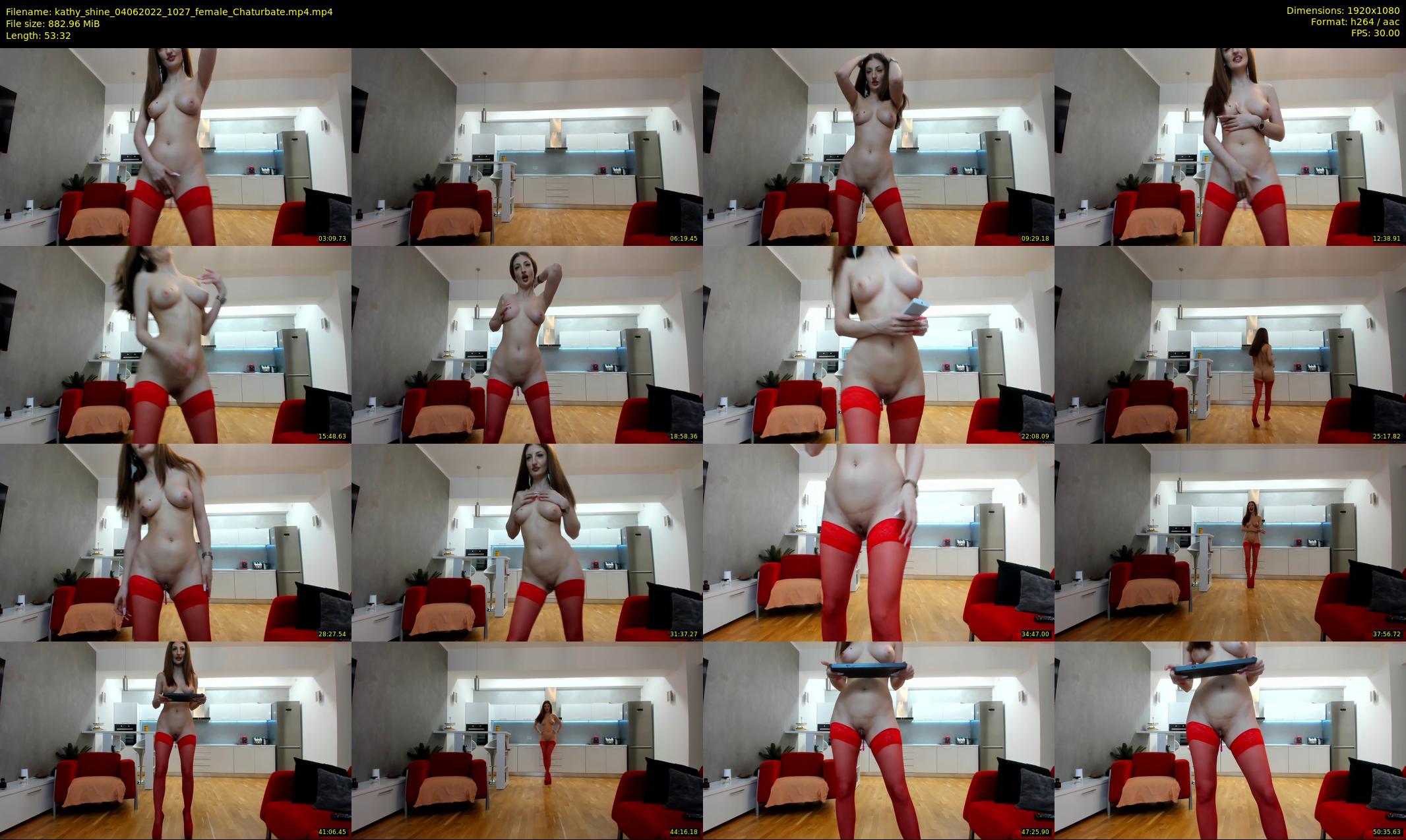 kathy_shine — 54 minute Chaturbate female cam show recording, 1080p, Jun 4, 2022