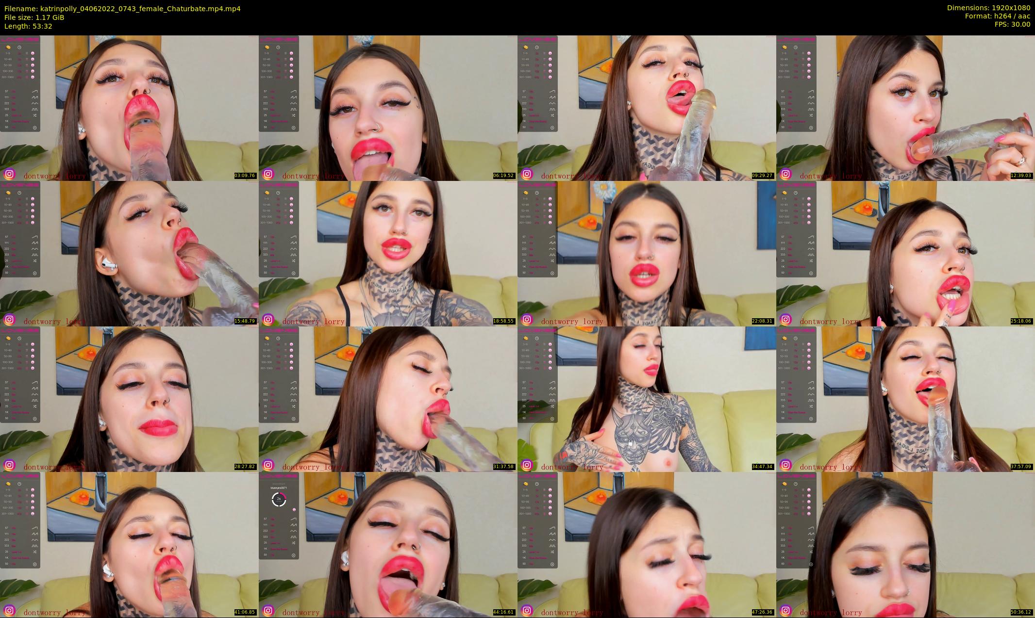 katrinpolly — 54 minute Chaturbate couple cam show recording, 1080p, Jun 4, 2022