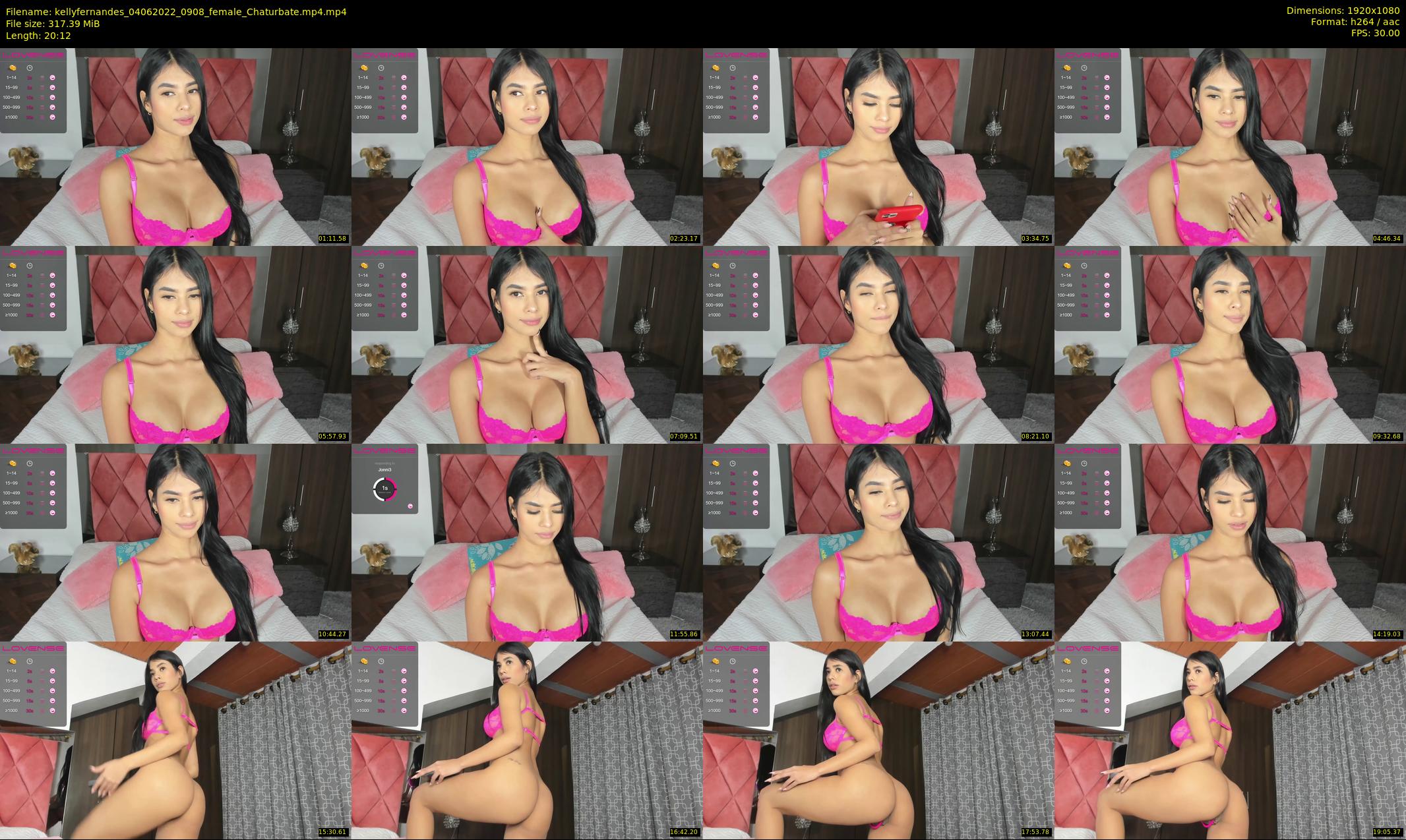 kellyfernandes — 21 minute Chaturbate female cam show recording, 1080p, Jun 4, 2022