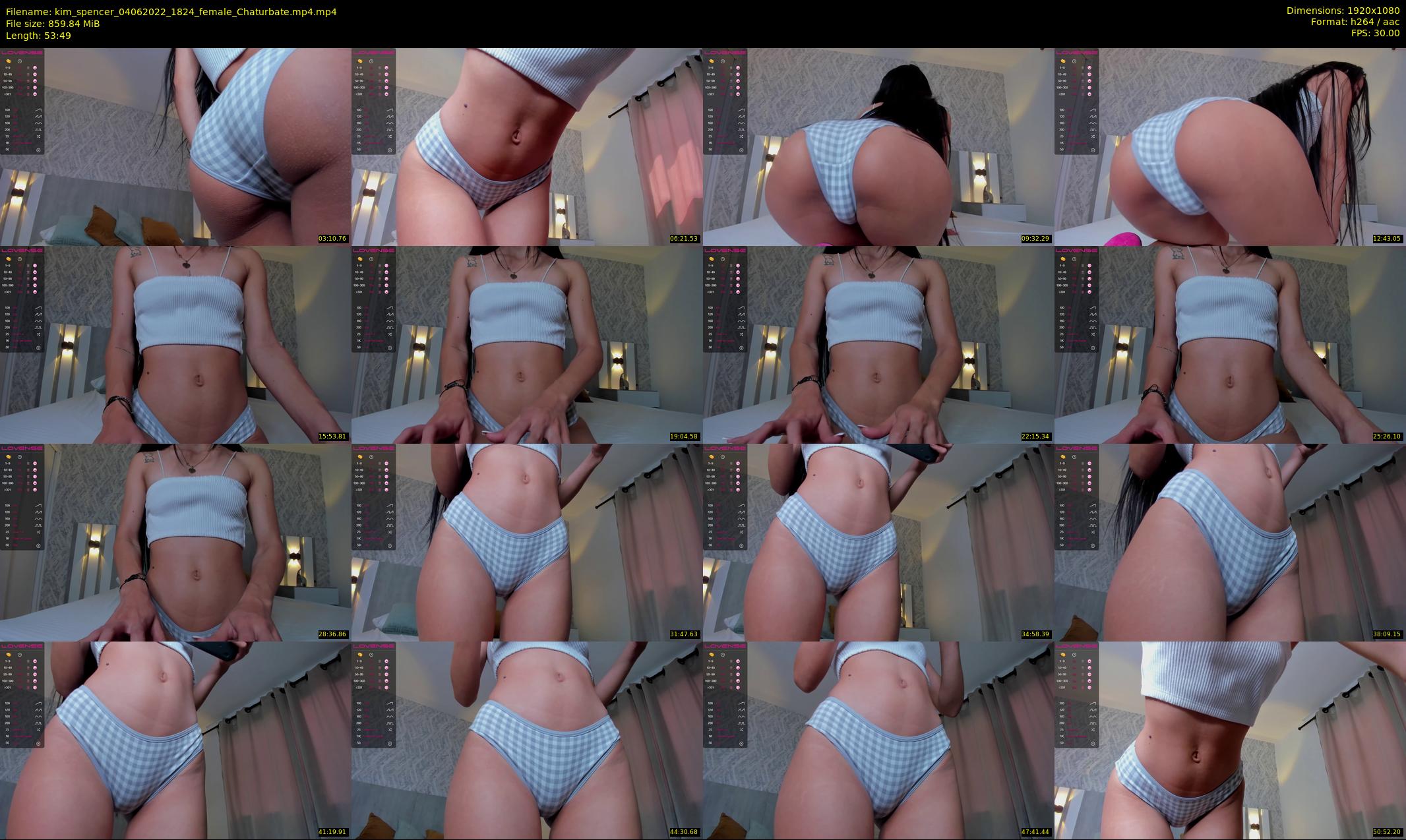 kim_spencer — 54 minute Chaturbate female cam show recording, 1080p, Jun 4, 2022