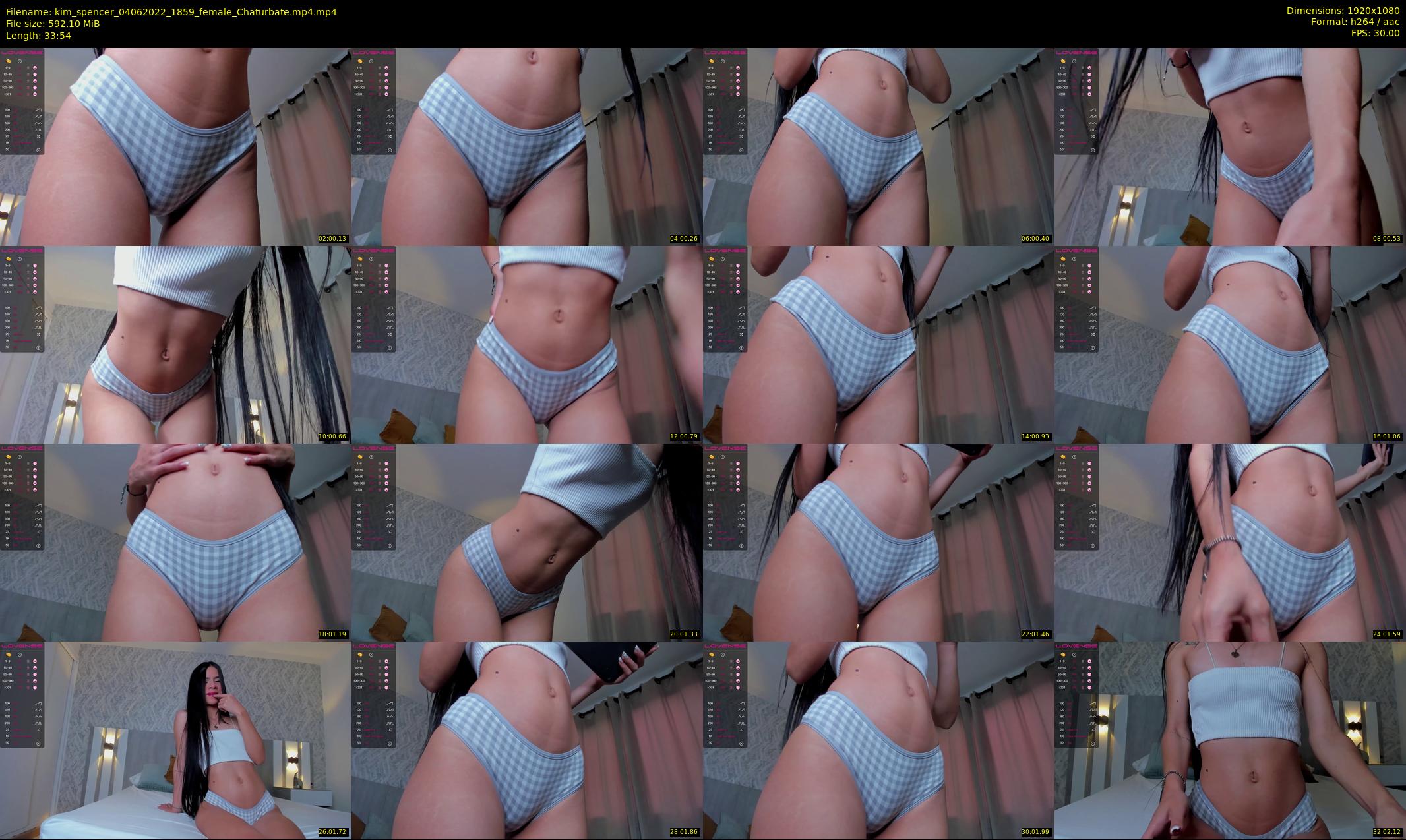 kim_spencer — 34 minute Chaturbate female cam show recording, 1080p, Jun 4, 2022