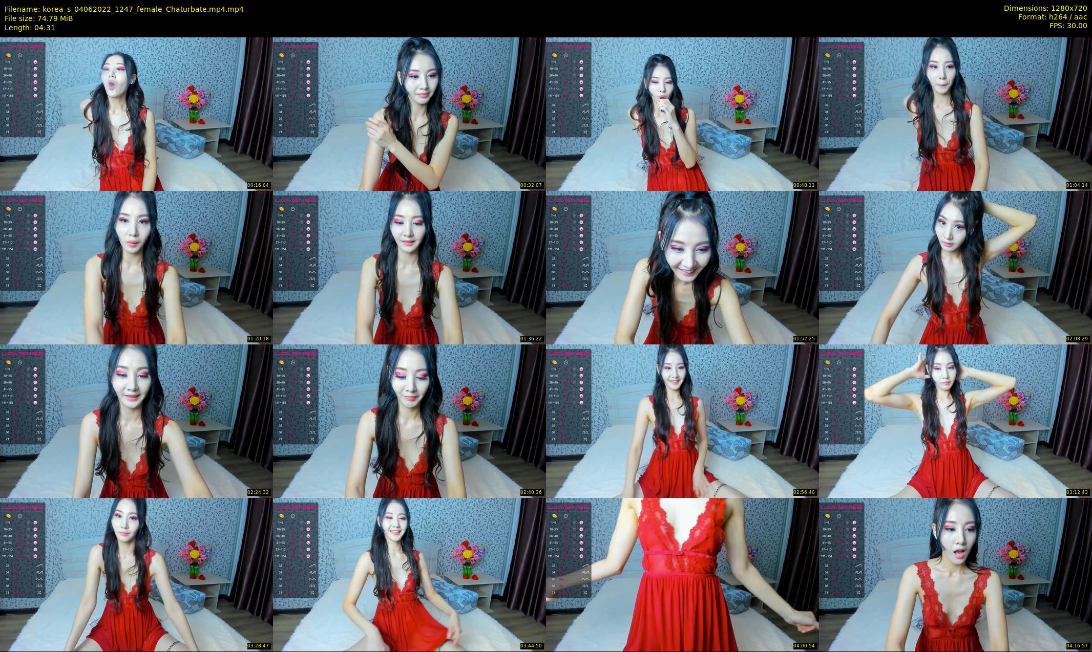 korea_s — 5 minute Chaturbate female cam show recording, 720p, Jun 4, 2022