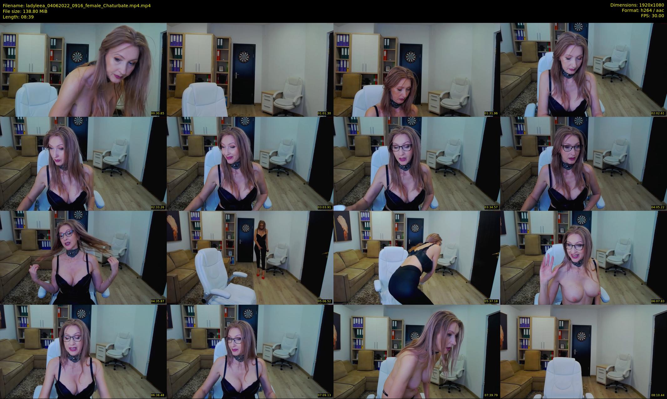 ladyleea — 9 minute Chaturbate female cam show recording, 1080p, Jun 4, 2022
