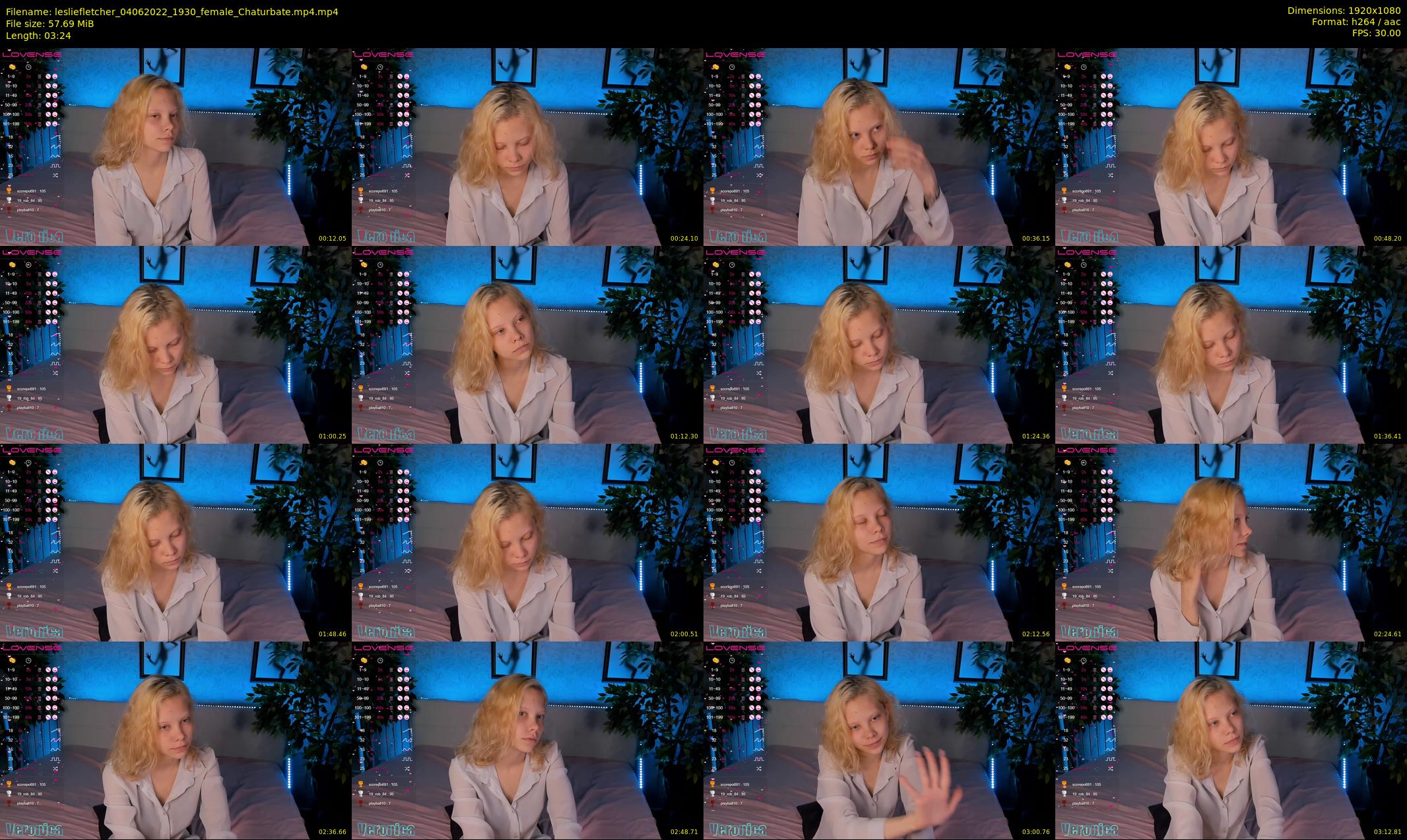 lesliefletcher — 4 minute Chaturbate couple cam show recording, 1080p, Jun 4, 2022