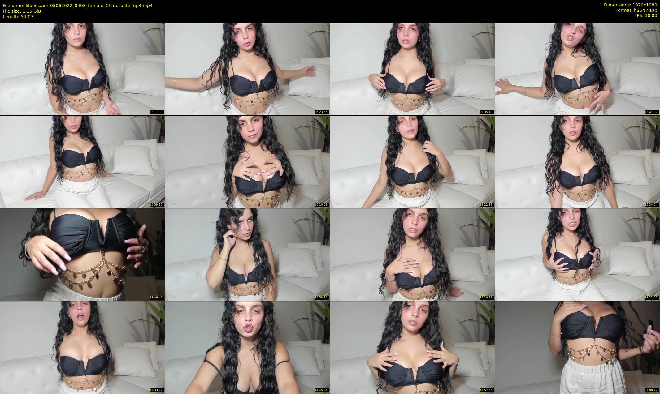 lilbeccaxo — 55 minute Chaturbate female cam show recording, 1080p, Jun 5, 2022
