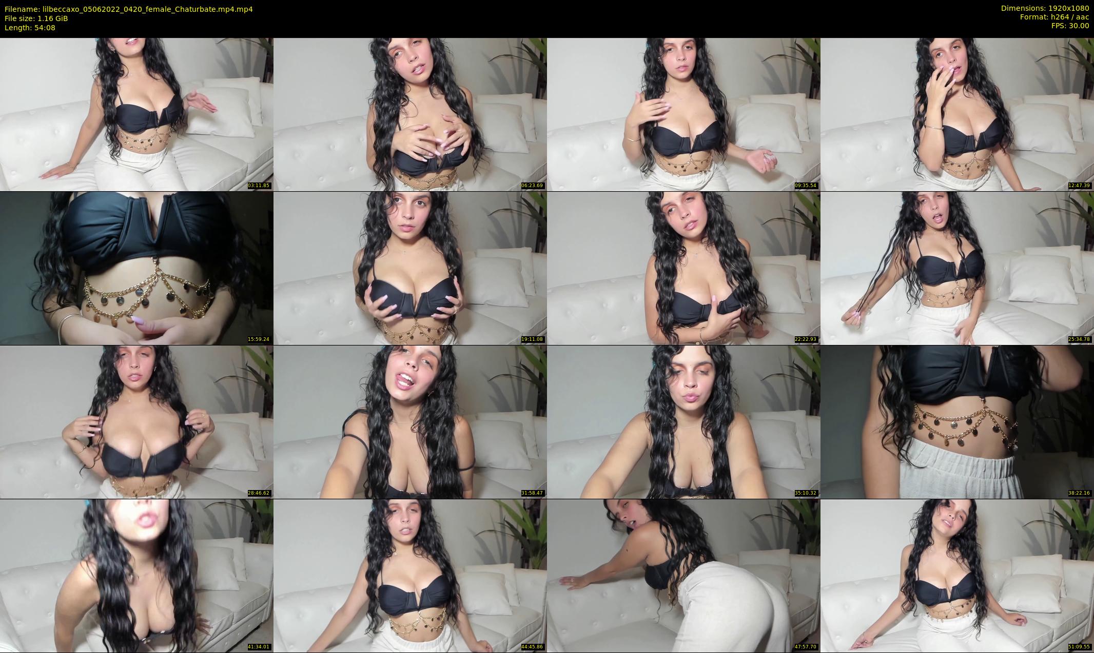 lilbeccaxo — 55 minute Chaturbate female cam show recording, 1080p, Jun 5, 2022