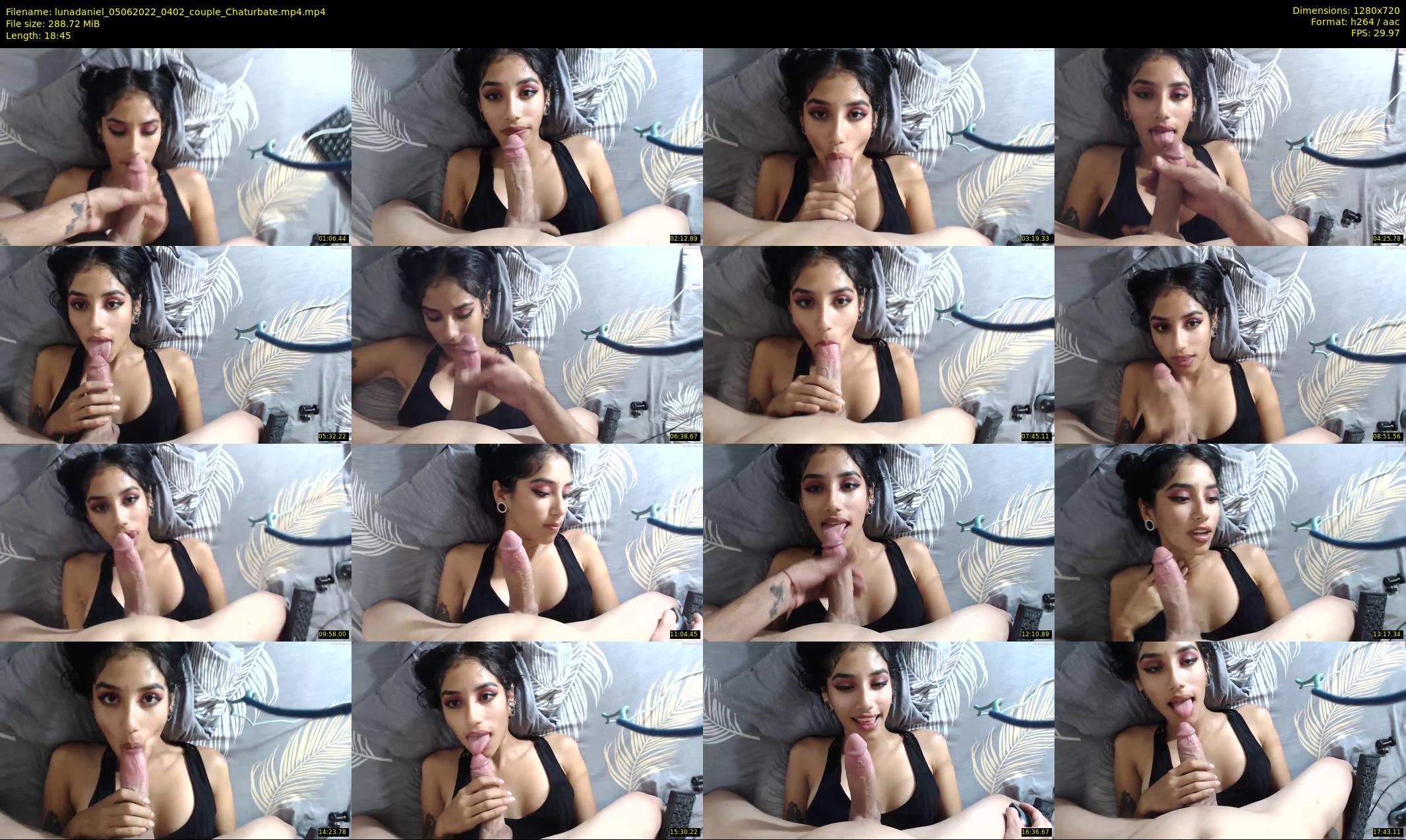 lunadaniel — 19 minute Chaturbate couple cam show recording, 720p, Jun 5, 2022
