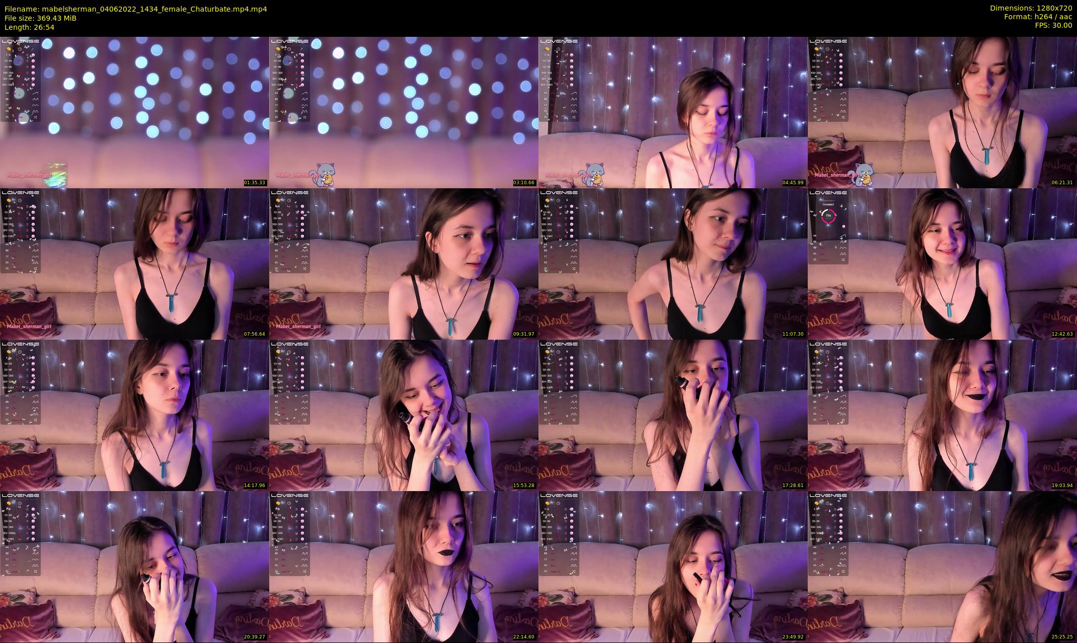 mabelsherman — 27 minute Chaturbate couple cam show recording, 720p, Jun 4, 2022