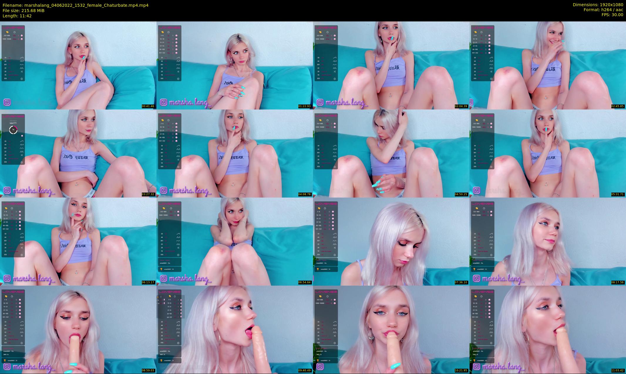 marshalang — 12 minute Chaturbate couple cam show recording, 1080p, Jun 4, 2022