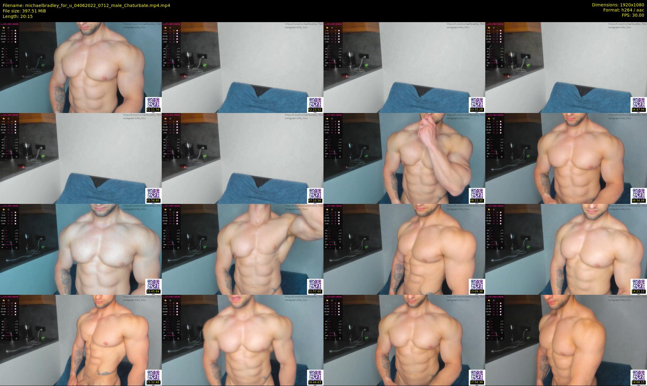 michaelbradley_for_u — 21 minute Chaturbate male cam show recording, 1080p, Jun 4, 2022
