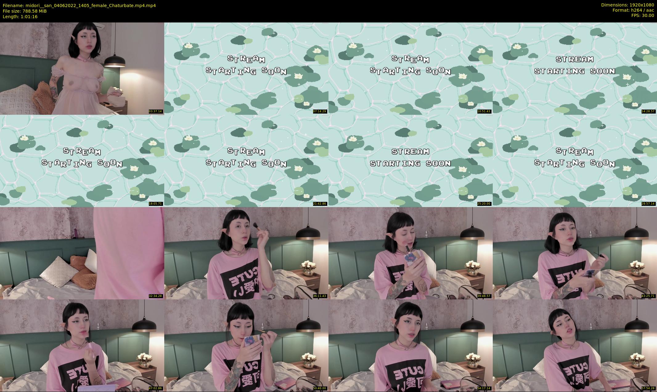 midori__san — 62 minute Chaturbate female cam show recording, 1080p, Jun 4, 2022