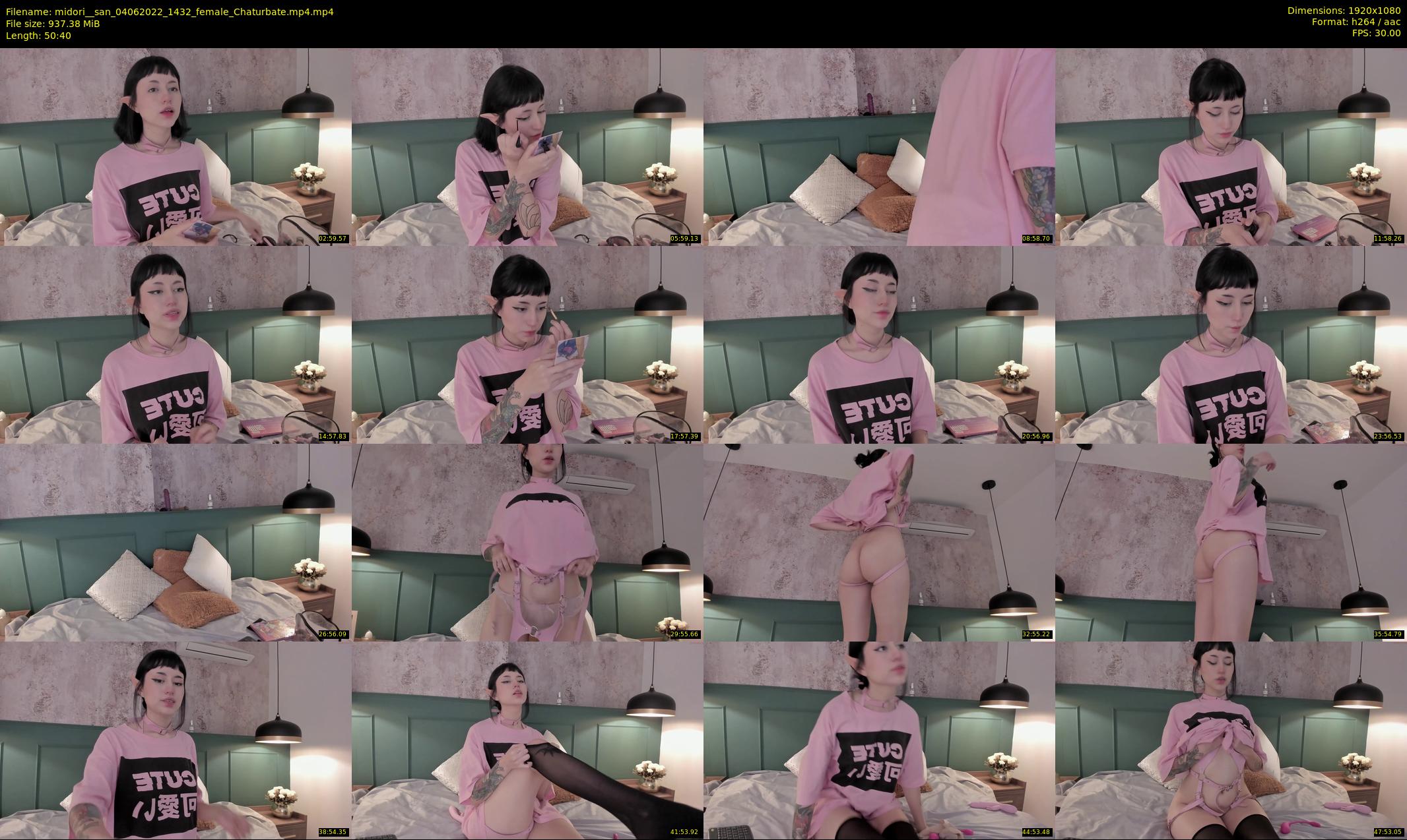 midori__san — 51 minute Chaturbate female cam show recording, 1080p, Jun 4, 2022