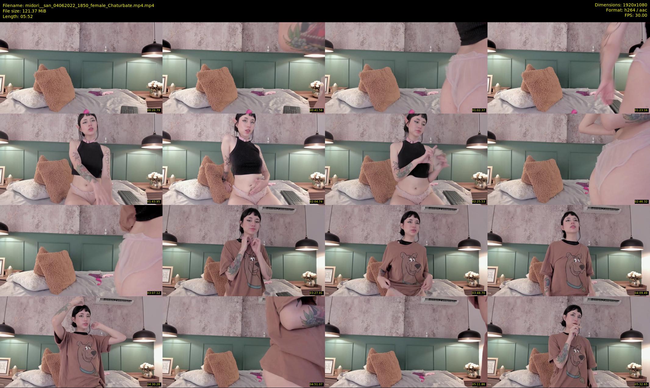 midori__san — 6 minute Chaturbate female cam show recording, 1080p, Jun 4, 2022