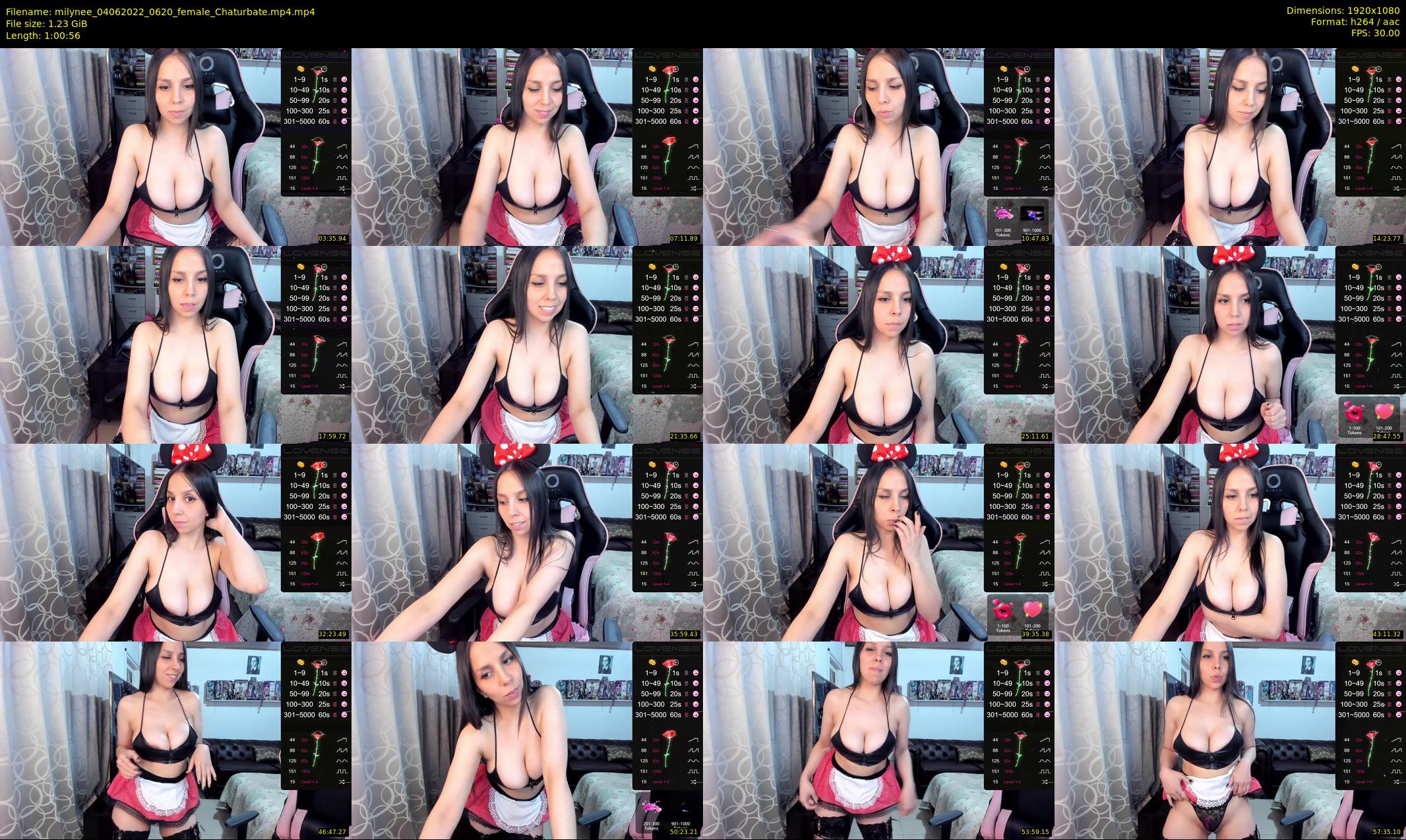milynee — 61 minute Chaturbate female cam show recording, 1080p, Jun 4, 2022