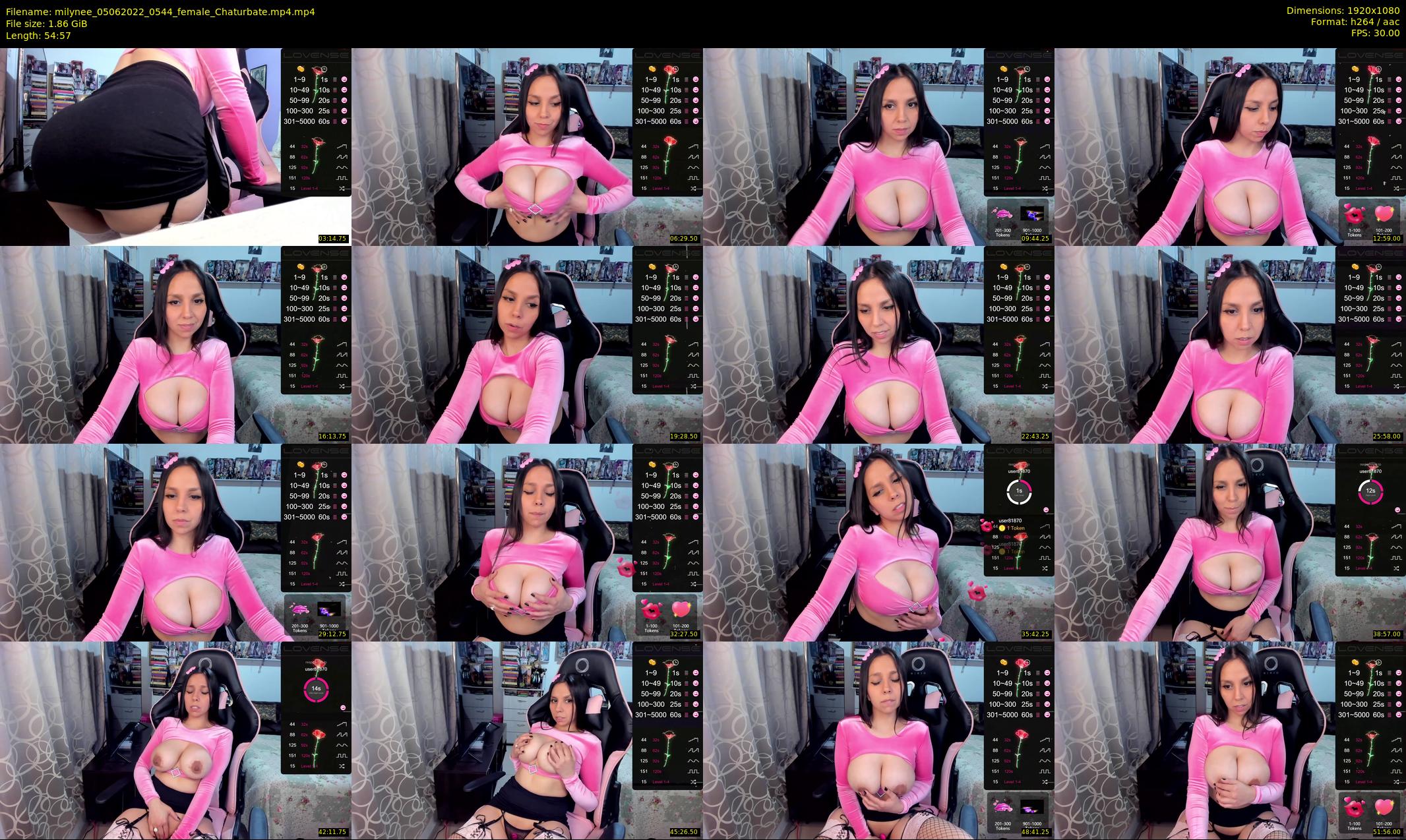 milynee — 55 minute Chaturbate female cam show recording, 1080p, Jun 5, 2022