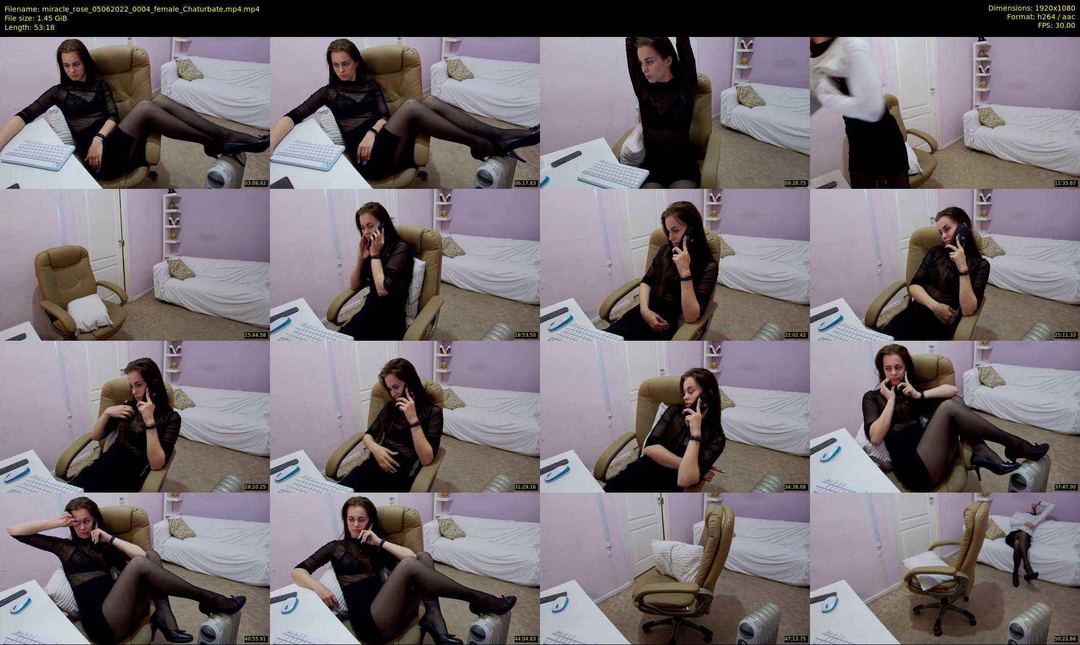 miracle_rose — 54 minute Chaturbate female cam show recording, 1080p, Jun 5, 2022