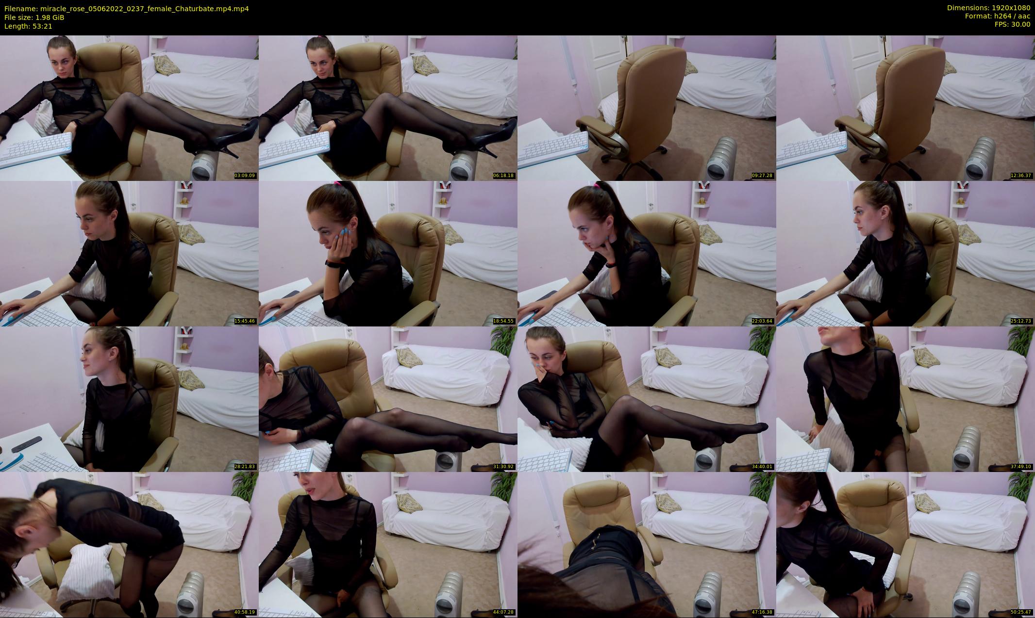 miracle_rose — 54 minute Chaturbate female cam show recording, 1080p, Jun 5, 2022