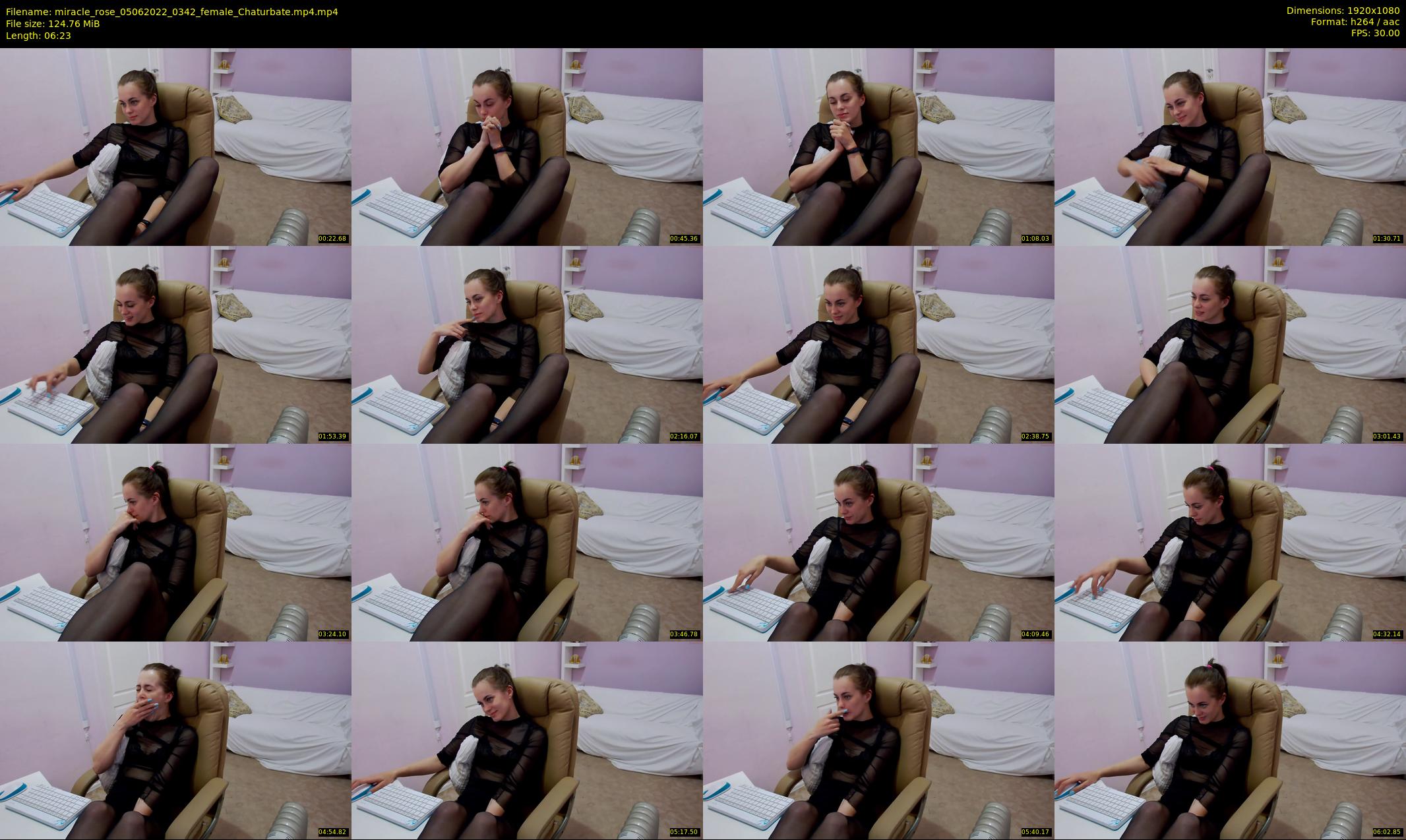 miracle_rose — 7 minute Chaturbate female cam show recording, 1080p, Jun 5, 2022