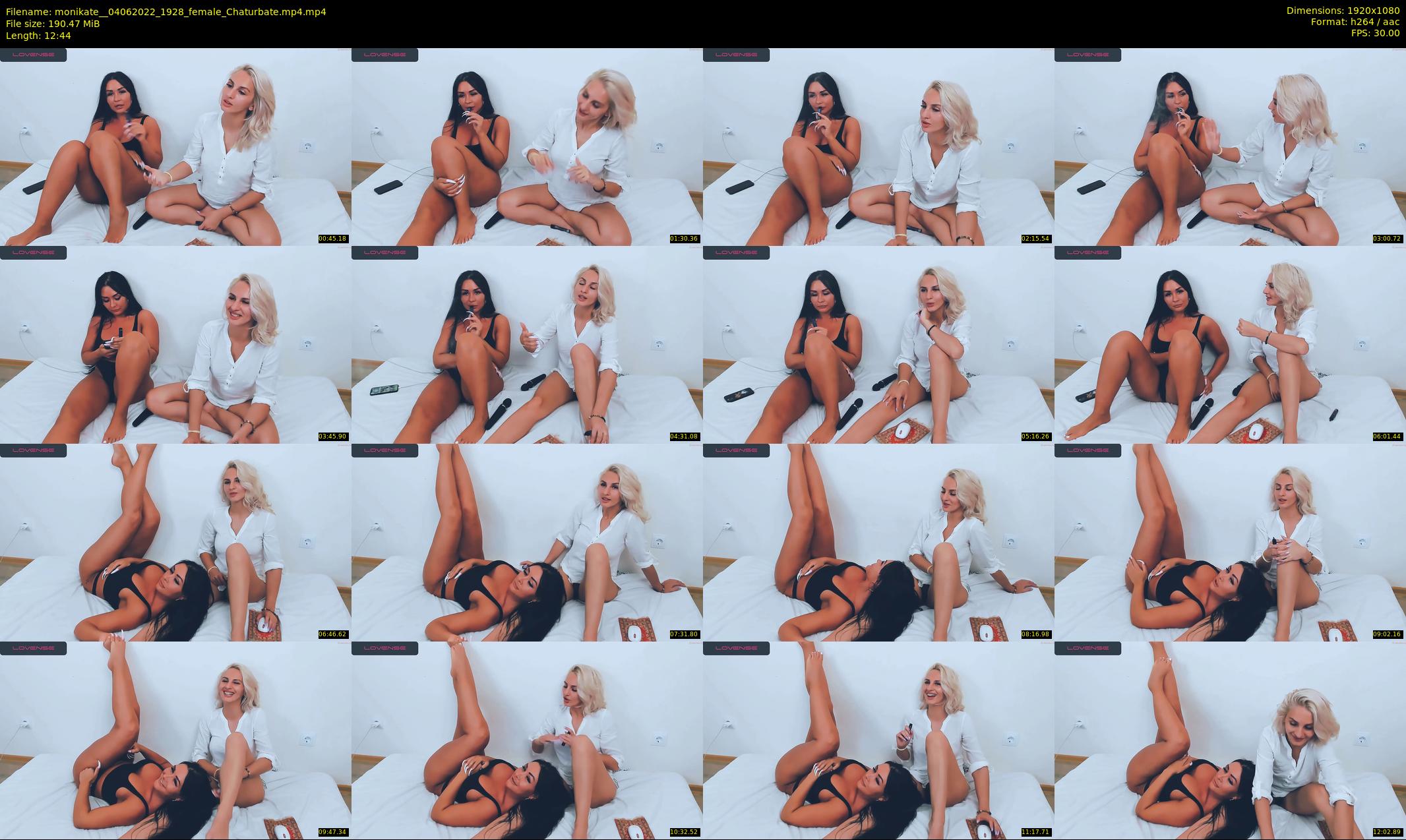 monikate_ — 13 minute Chaturbate couple cam show recording, 1080p, Jun 4, 2022