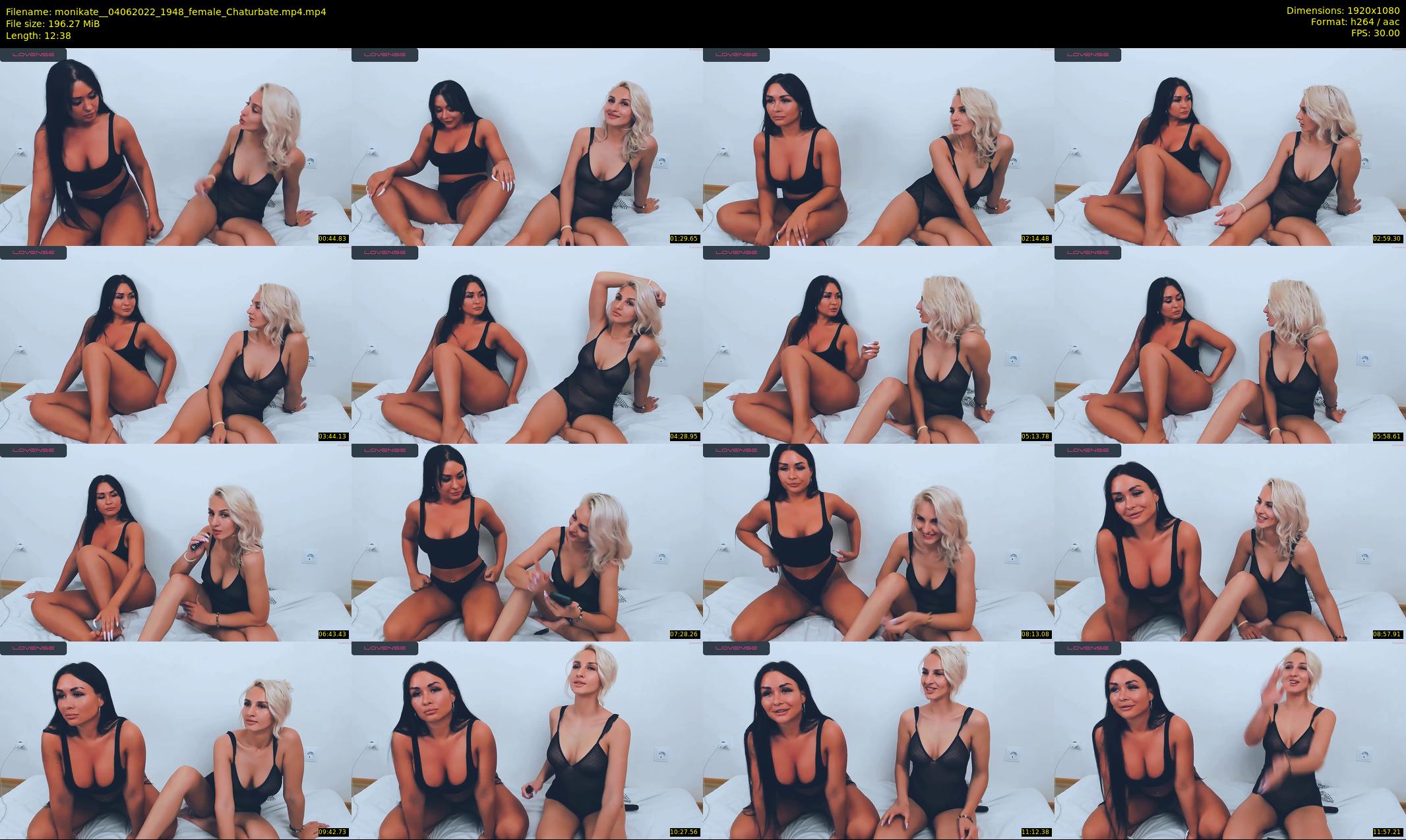 monikate_ — 13 minute Chaturbate couple cam show recording, 1080p, Jun 4, 2022