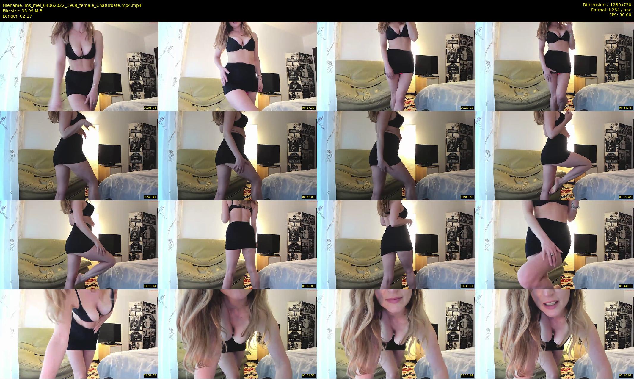 ms_mel — 3 minute Chaturbate female cam show recording, 720p, Jun 4, 2022