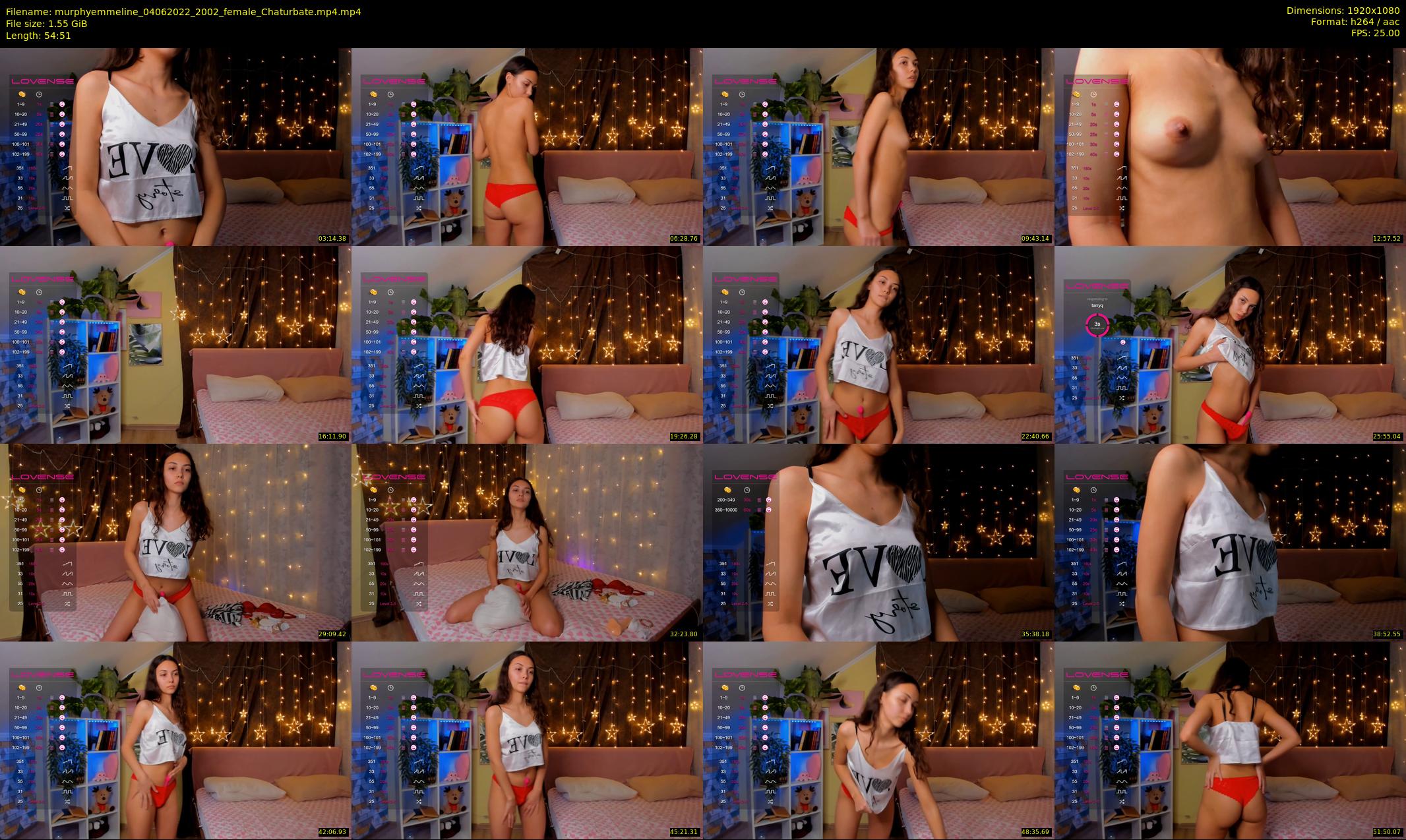 murphyemmeline — 55 minute Chaturbate female cam show recording, 1080p, Jun 4, 2022