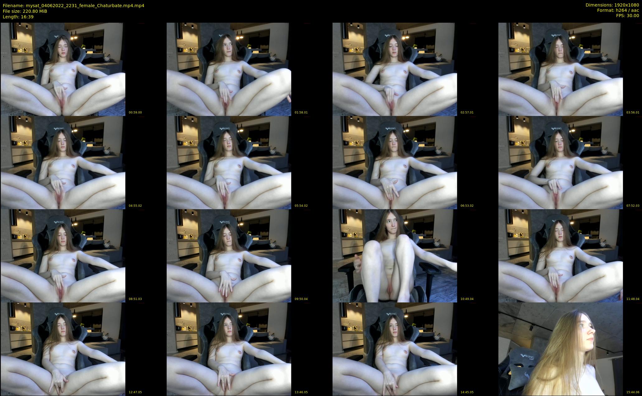 mysat — 17 minute Chaturbate female cam show recording, 1080p, Jun 4, 2022