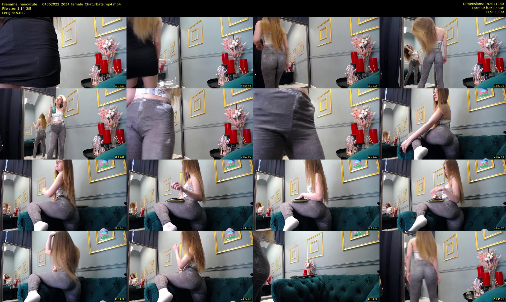 nancycute__ — 54 minute Chaturbate female cam show recording, 1080p, Jun 4, 2022