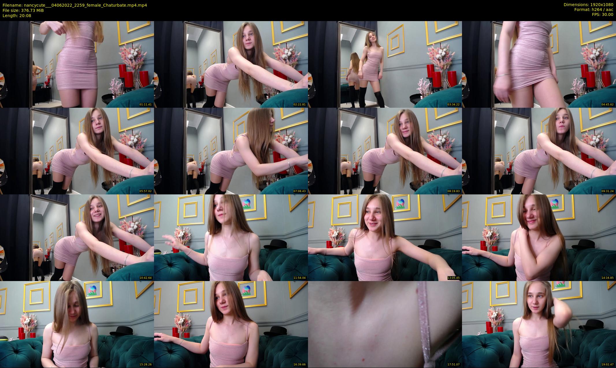 nancycute__ — 21 minute Chaturbate female cam show recording, 1080p, Jun 4, 2022