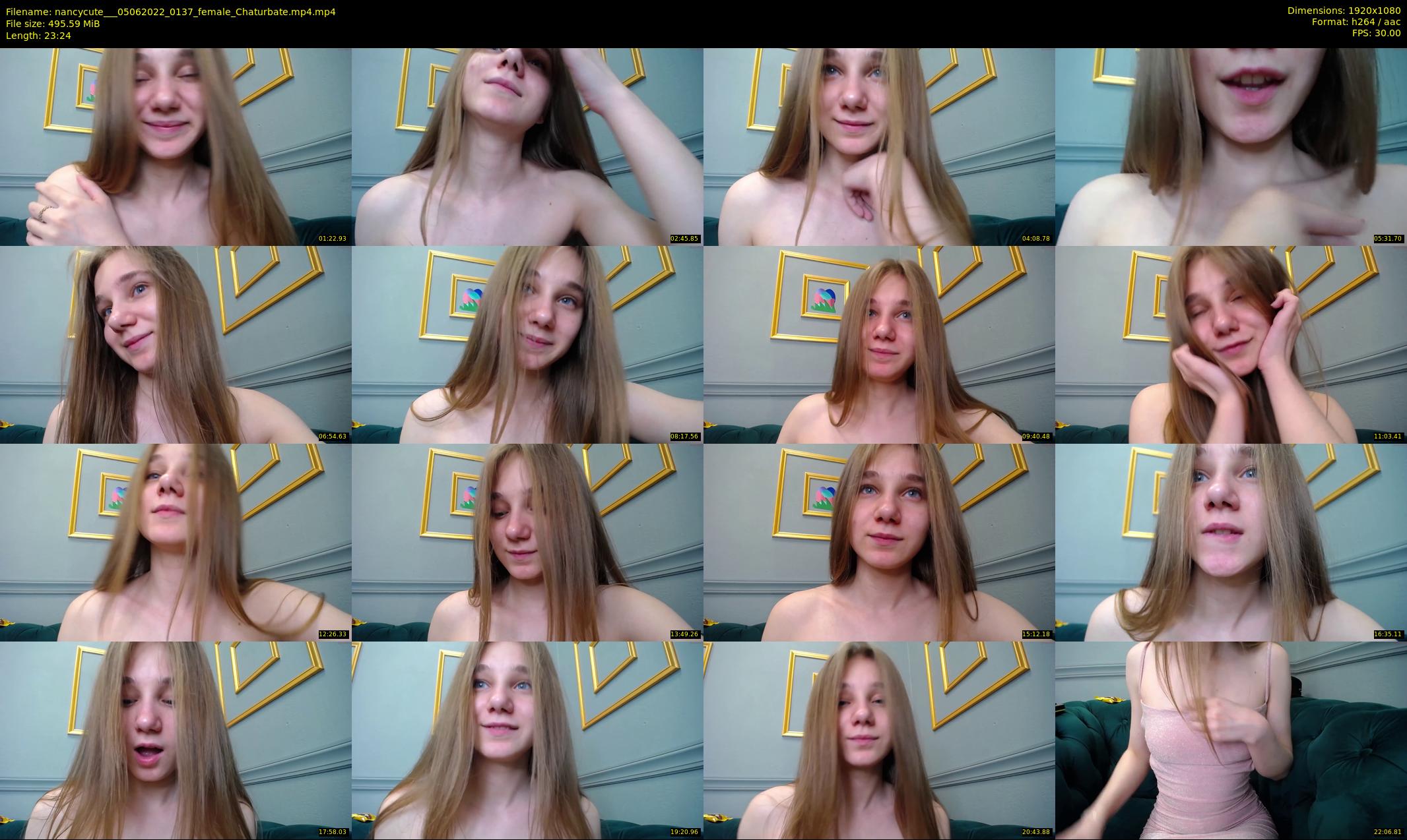 nancycute__ — 24 minute Chaturbate female cam show recording, 1080p, Jun 5, 2022