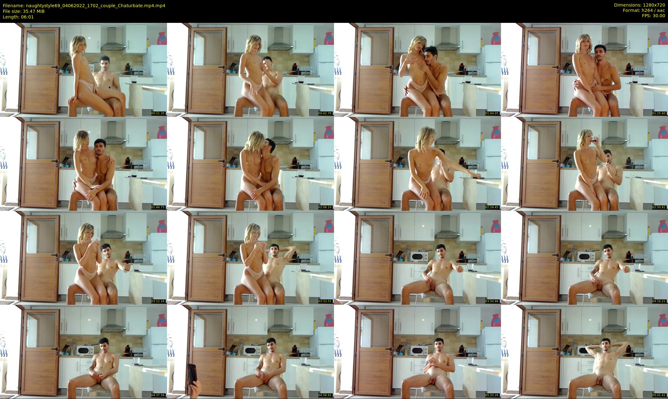 naughtystyle69 — 7 minute Chaturbate couple cam show recording, 720p, Jun 4, 2022