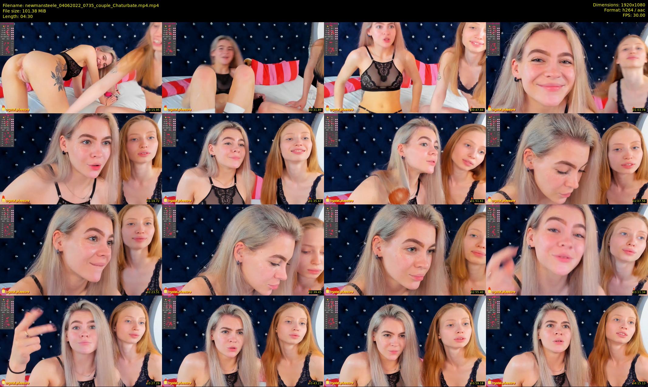 newmansteele — 5 minute Chaturbate couple cam show recording, 1080p, Jun 4, 2022