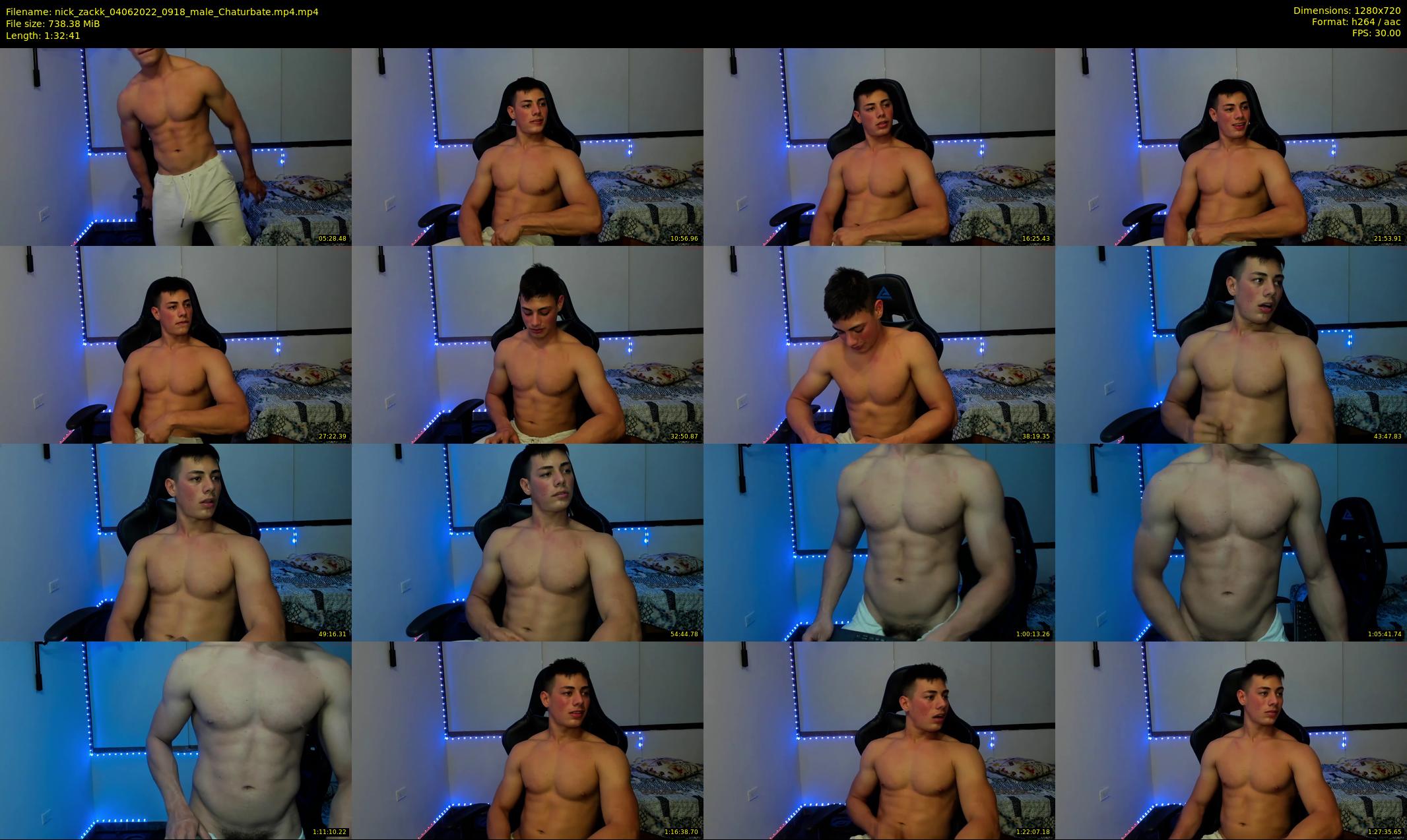 nick_zackk — 93 minute Chaturbate male cam show recording, 720p, Jun 4, 2022
