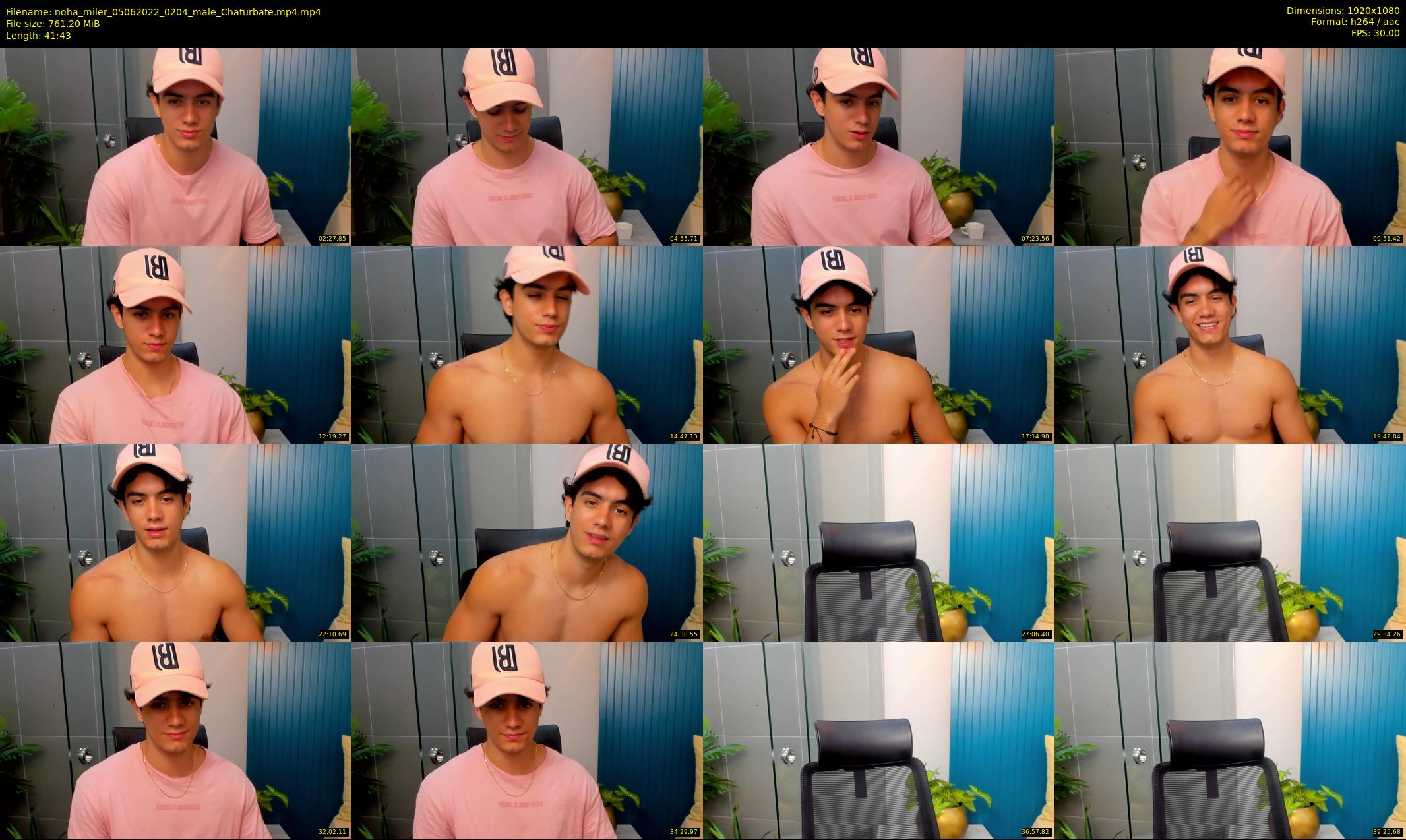 noha_miler — 42 minute Chaturbate male cam show recording, 1080p, Jun 5, 2022