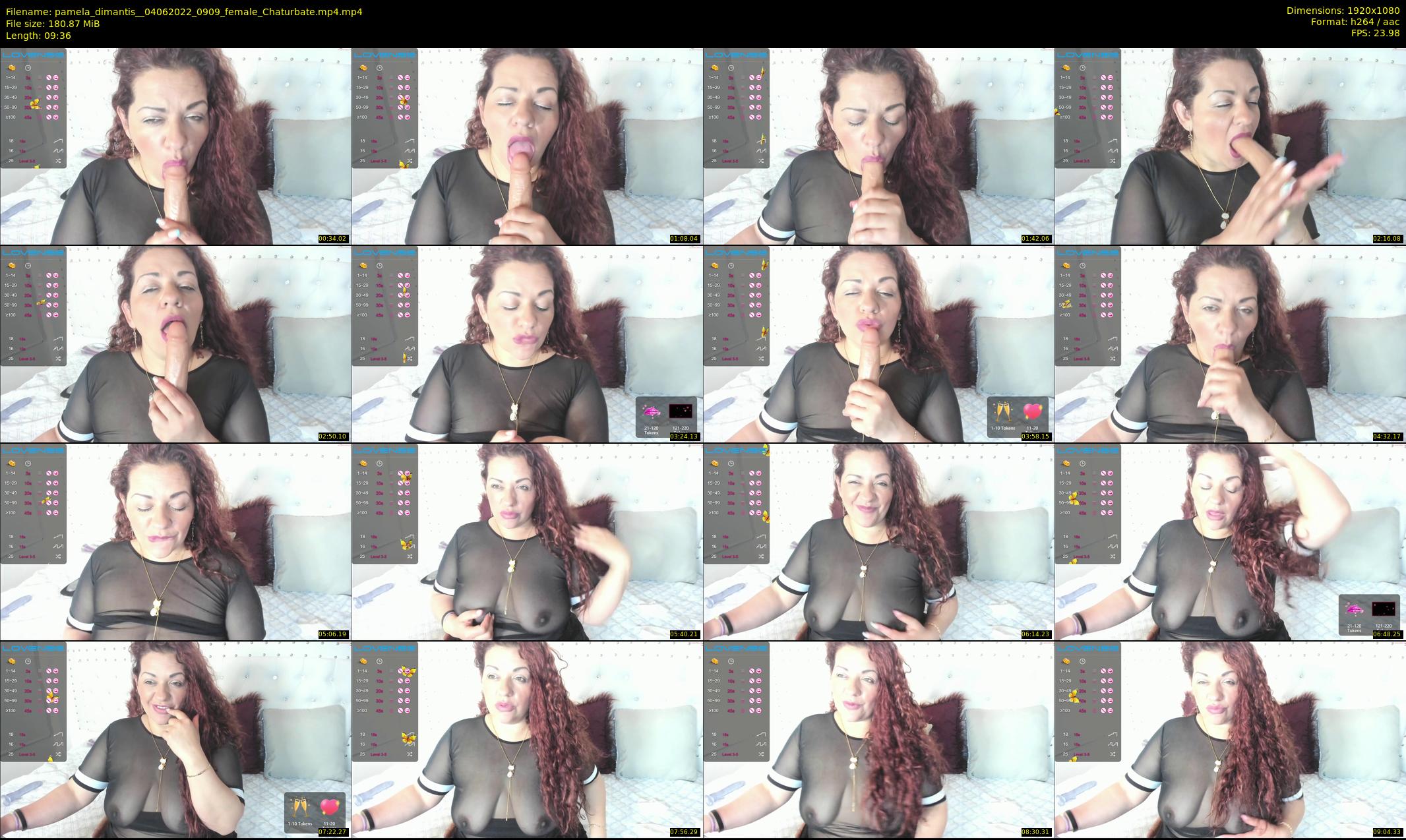 pamela_dimantis_ — 10 minute Chaturbate female cam show recording, 1080p, Jun 4, 2022