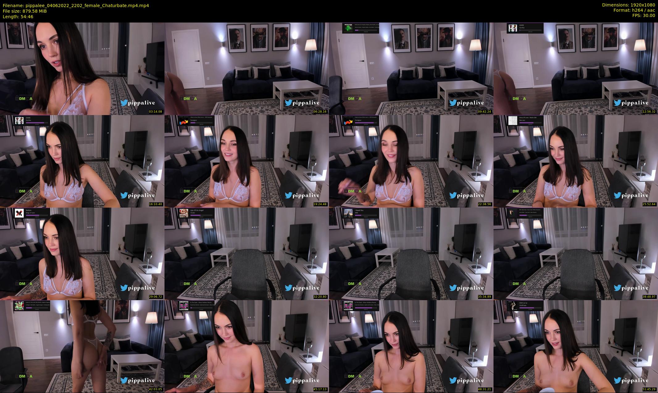 pippalee — 55 minute Chaturbate female cam show recording, 1080p, Jun 4, 2022