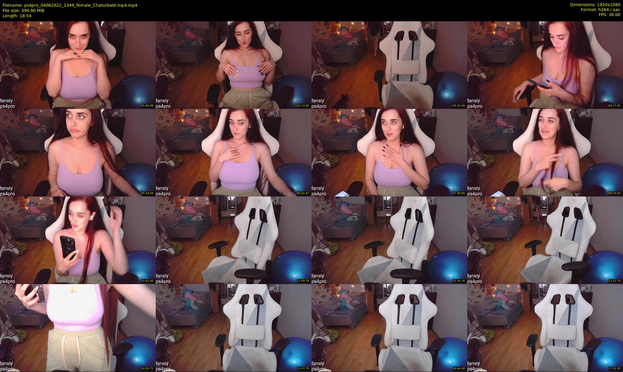 ps4pro — 19 minute Chaturbate female cam show recording, 1080p, Jun 4, 2022