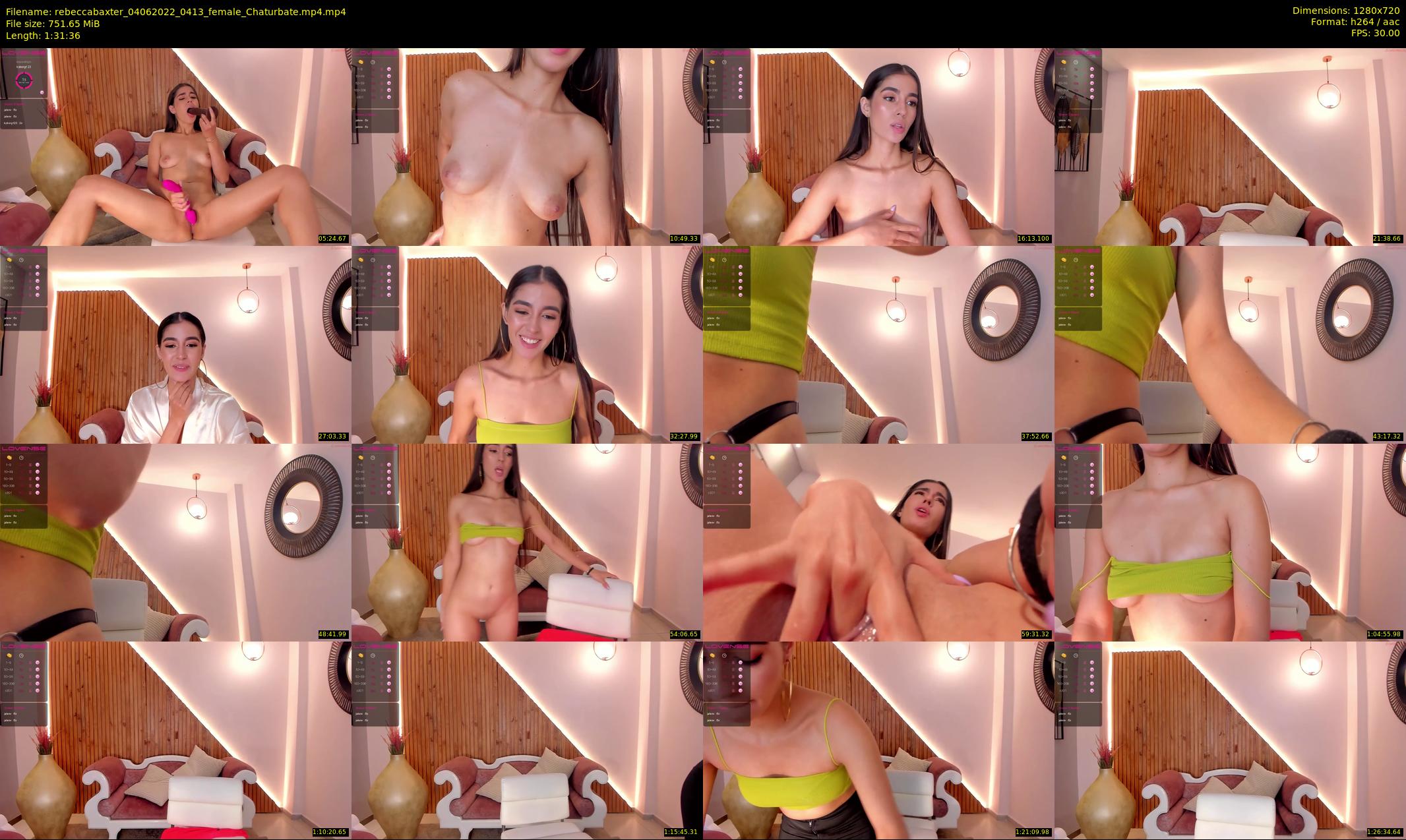 rebeccabaxter — 92 minute Chaturbate female cam show recording, 720p, Jun 4, 2022
