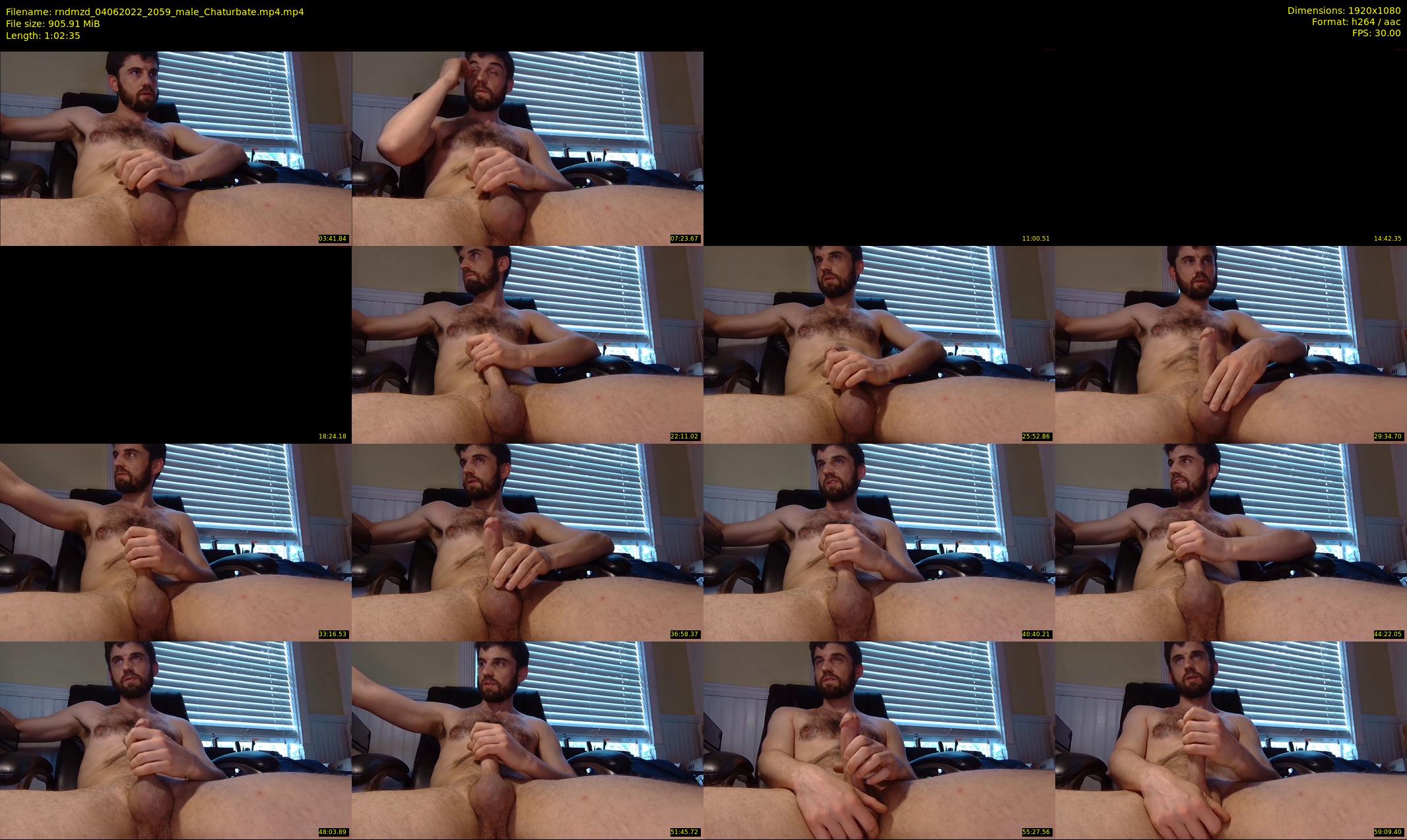 rndmzd — 63 minute Chaturbate male cam show recording, 1080p, Jun 4, 2022