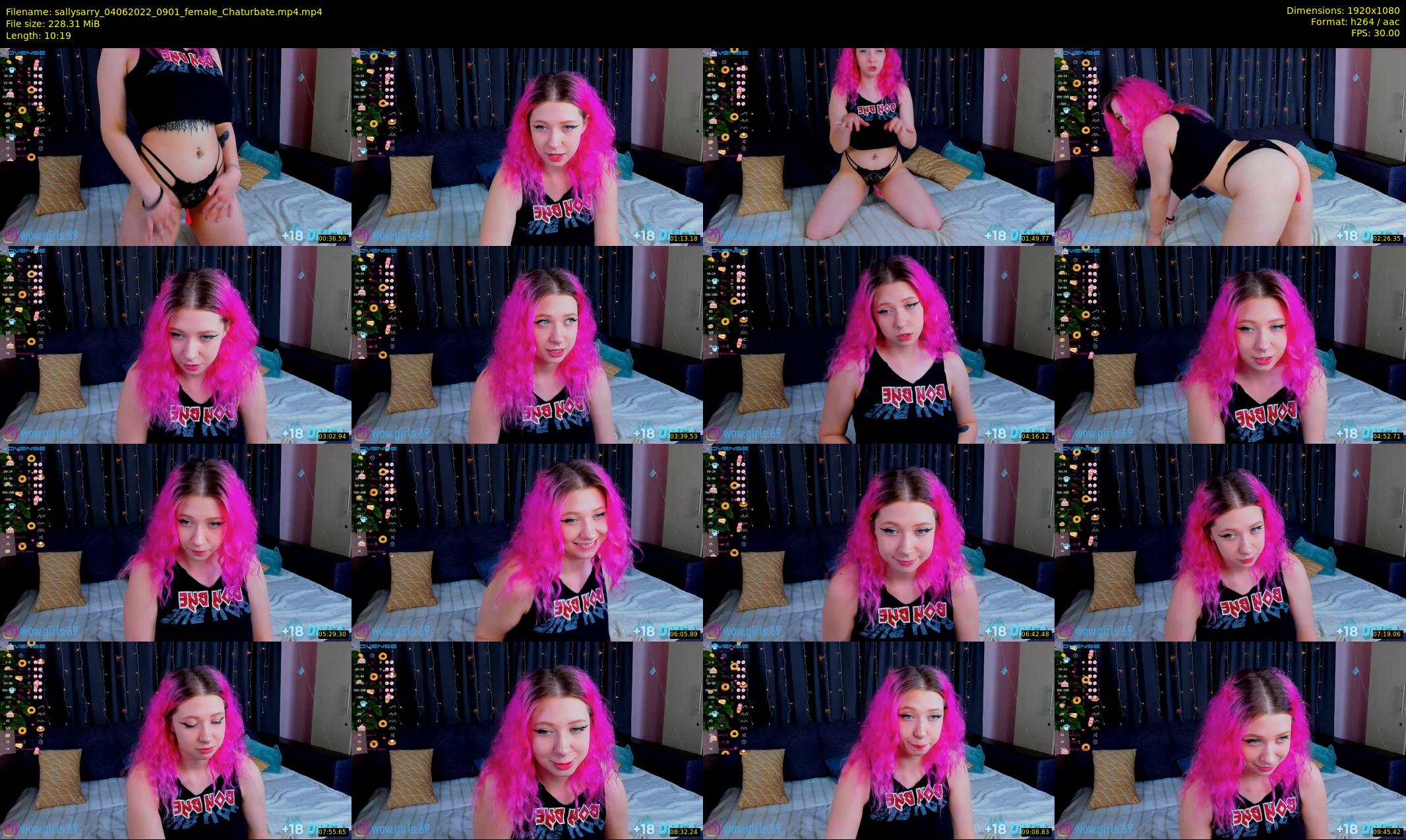 sallysarry — 11 minute Chaturbate couple cam show recording, 1080p, Jun 4, 2022