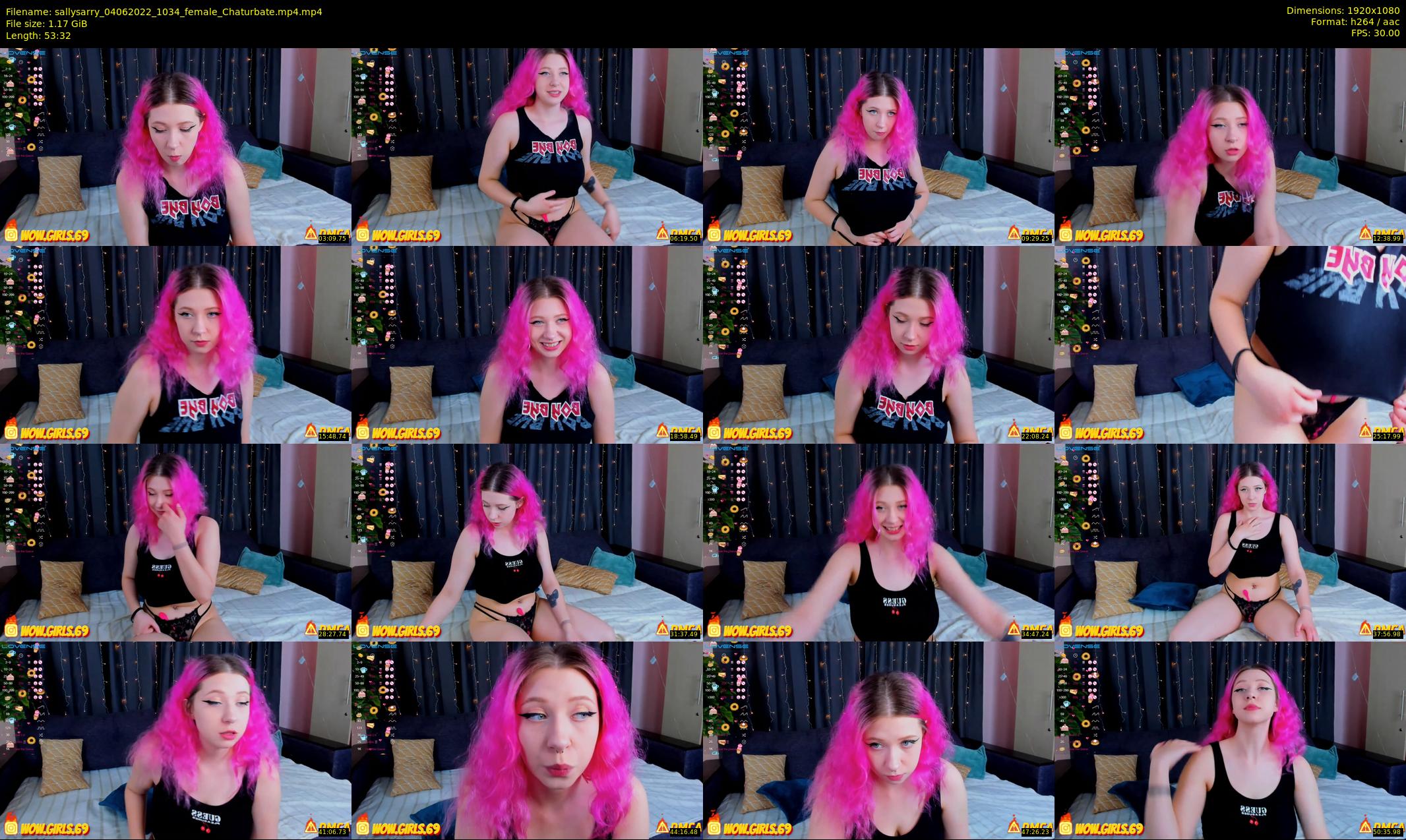 sallysarry — 54 minute Chaturbate couple cam show recording, 1080p, Jun 4, 2022