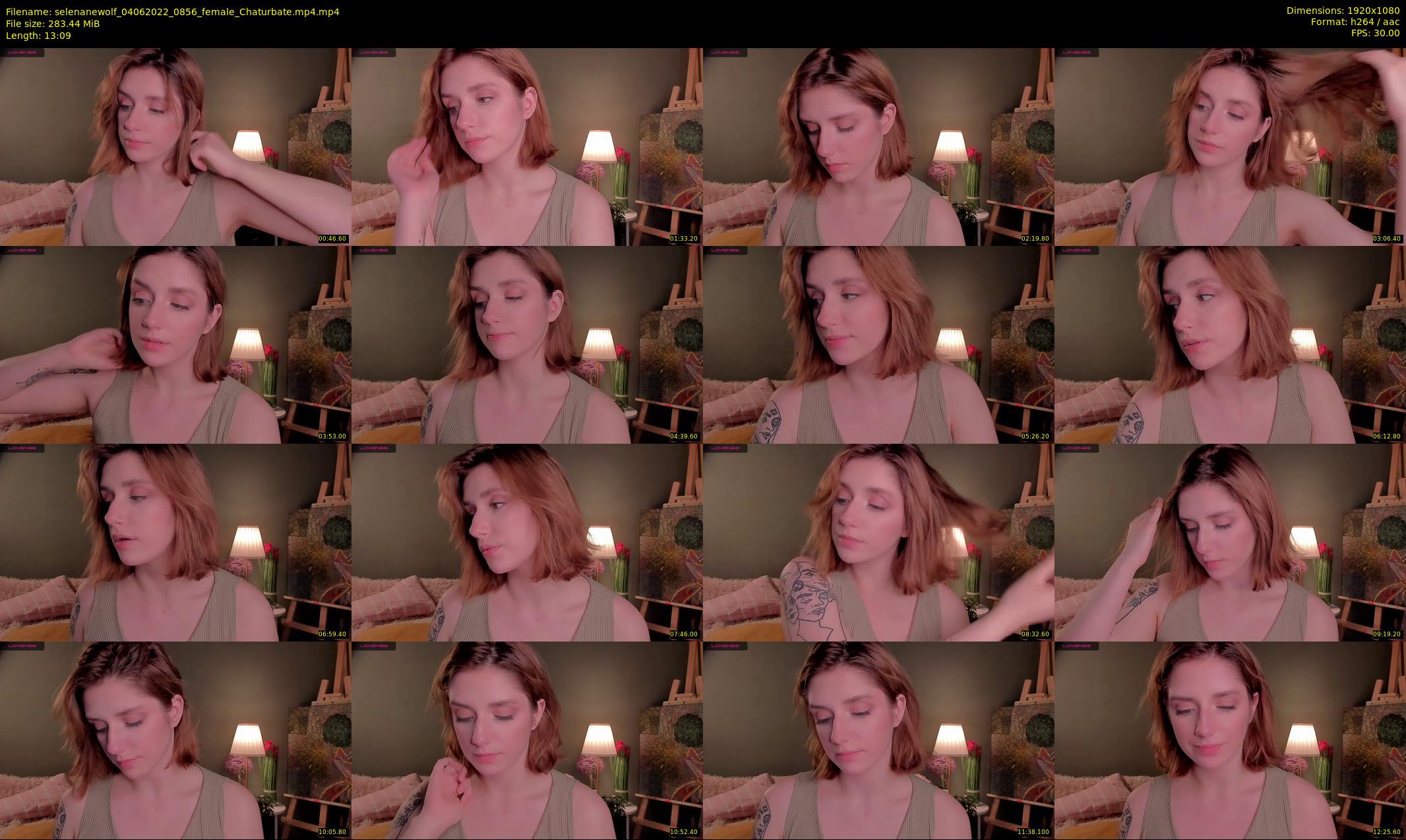 selenanewolf — 14 minute Chaturbate couple cam show recording, 1080p, Jun 4, 2022